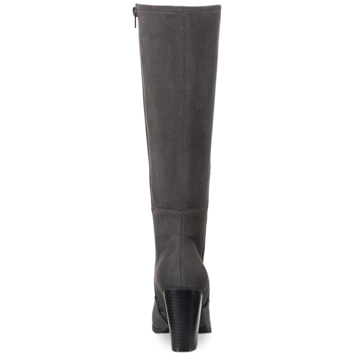 Addyy Womens Microsuede Pull On Knee-High Boots