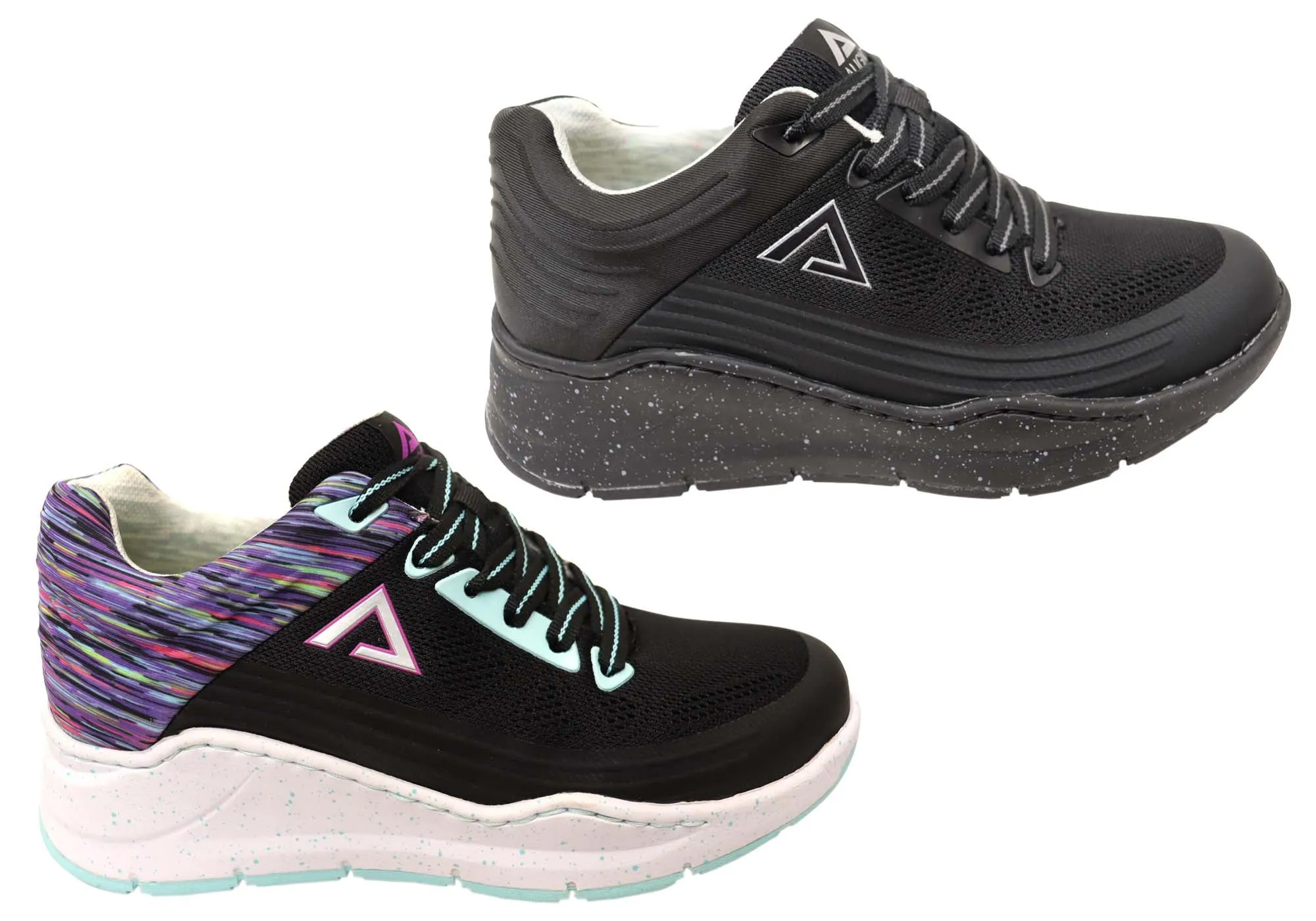 Align Lavoy Womens Supportive Wide Fit Arch Support Lace Up Shoes Align Shoes