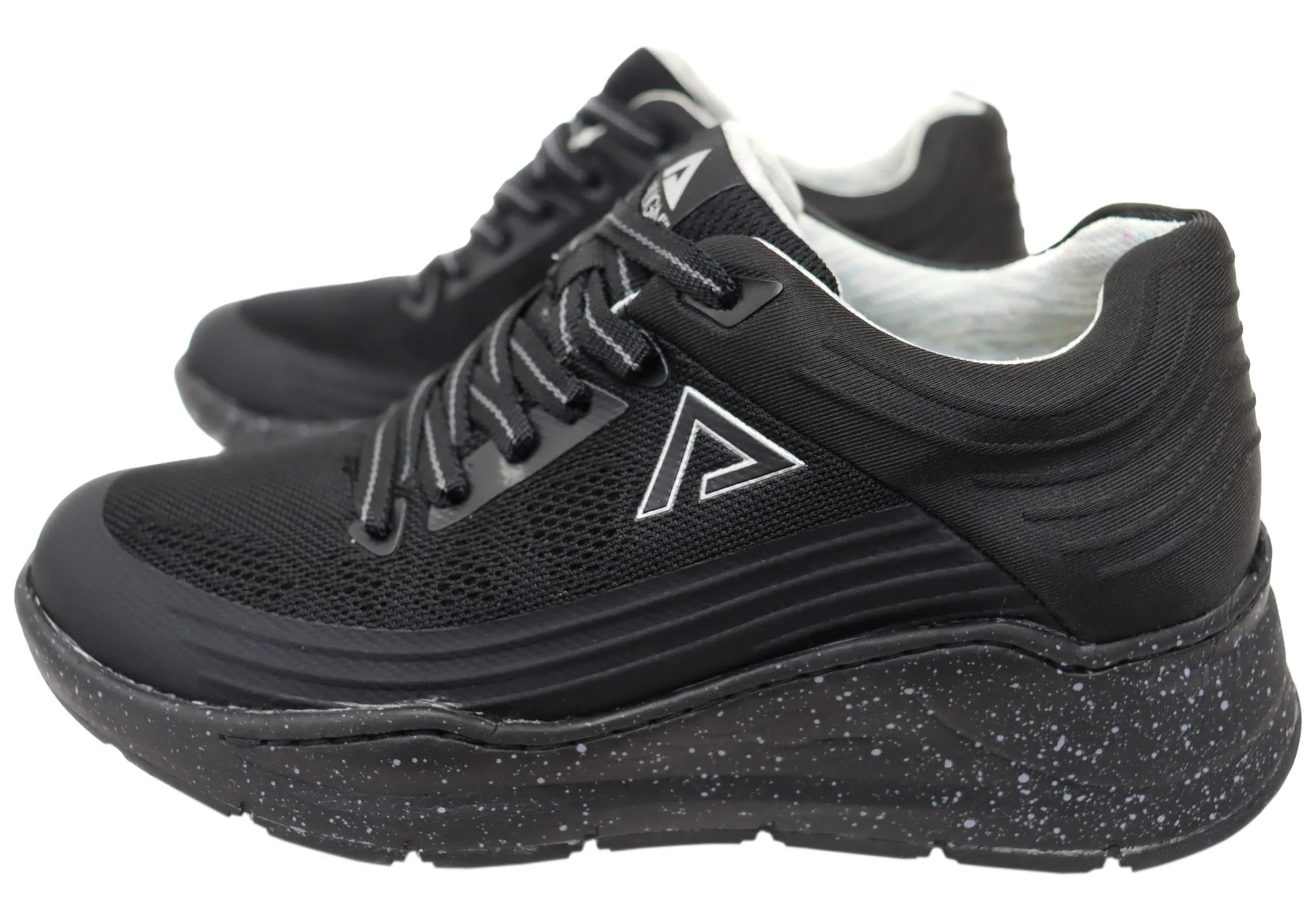 Align Lavoy Womens Supportive Wide Fit Arch Support Lace Up Shoes Align Shoes