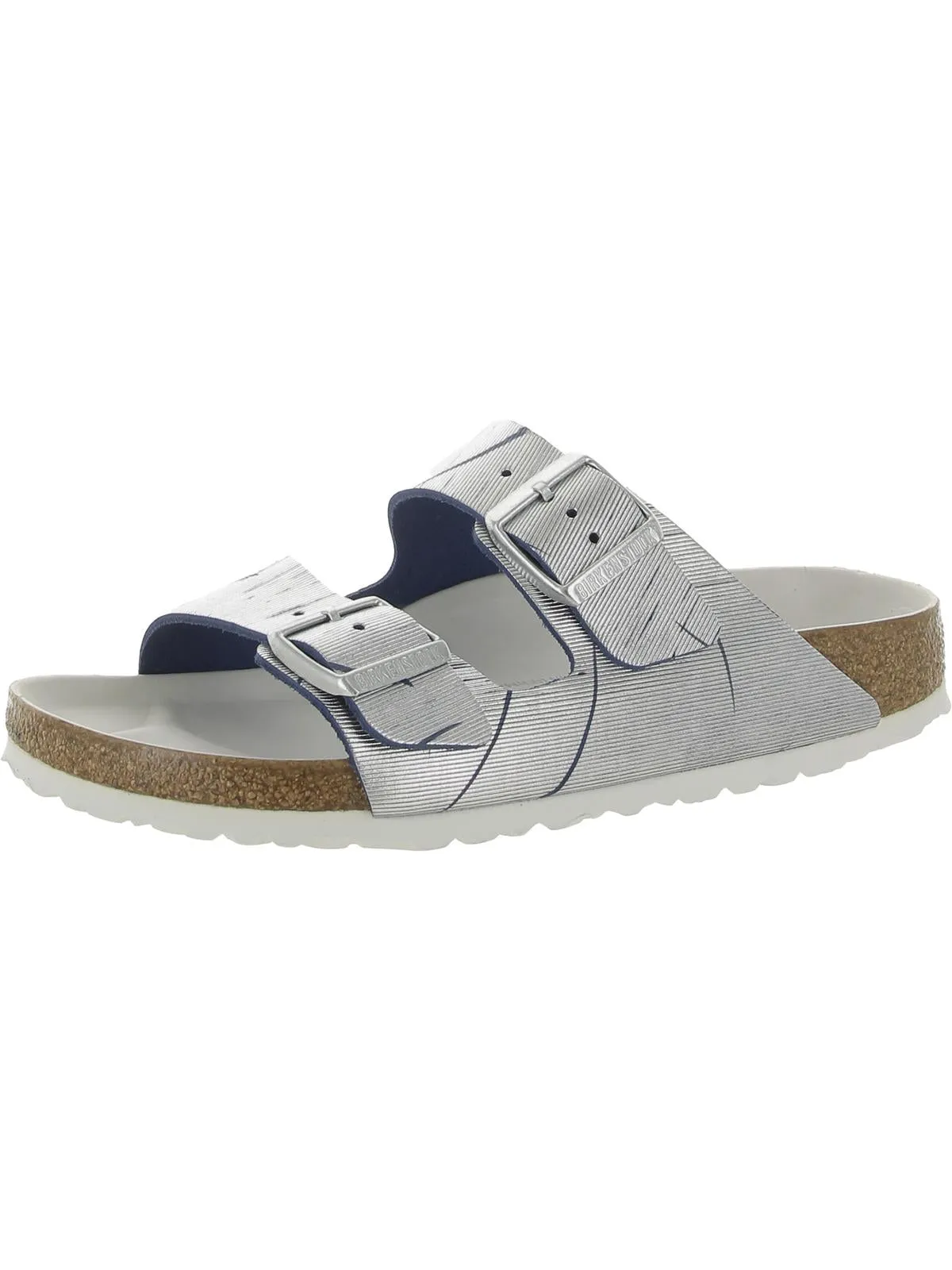 Arizona Rivet Logo Womens Canvas Slip On Slide Sandals