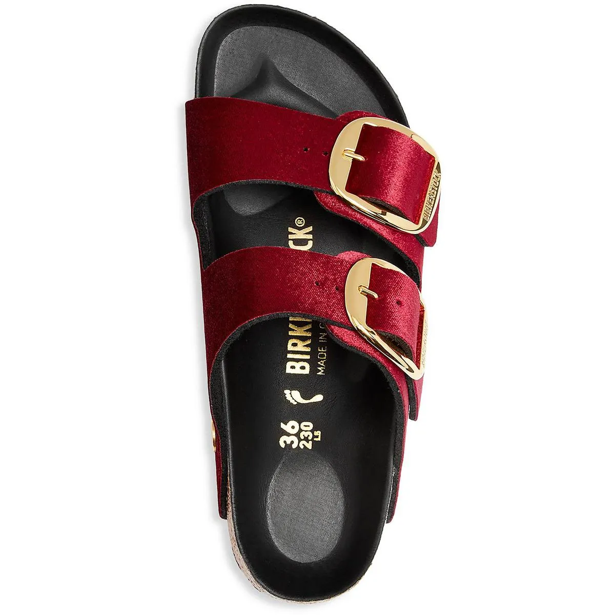Arizona Rivet Logo Womens Canvas Slip On Slide Sandals