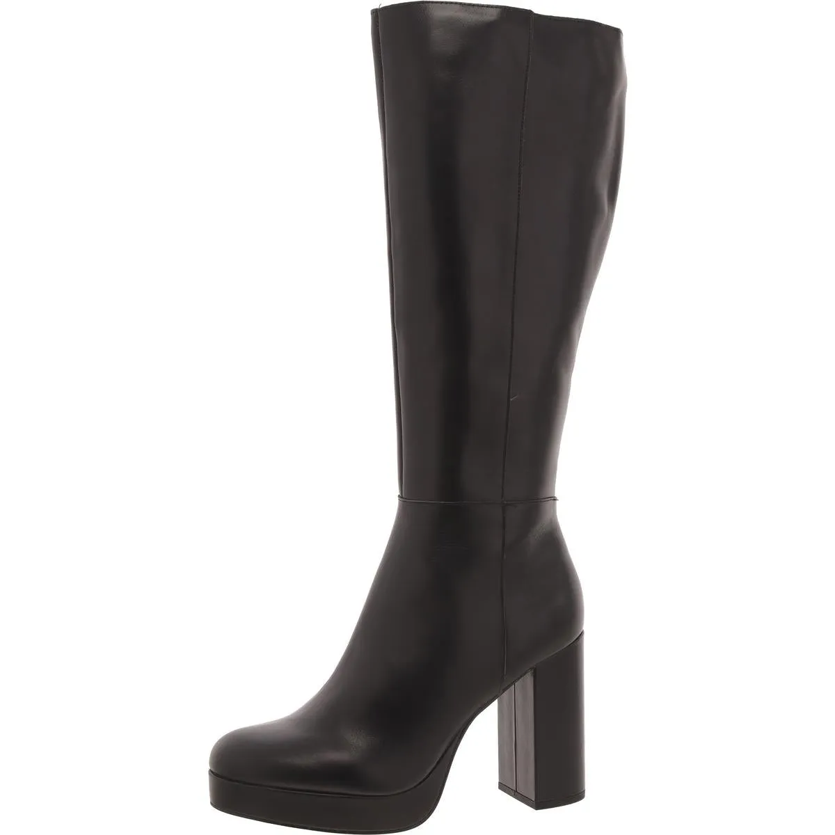 Azura Womens Leather Tall Knee-High Boots