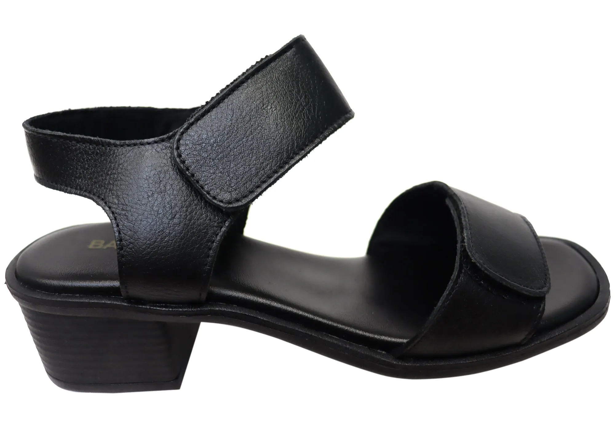 Balatore Sally Womens Comfortable Brazilian Leather Low Heel Sandals Balatore Shoes