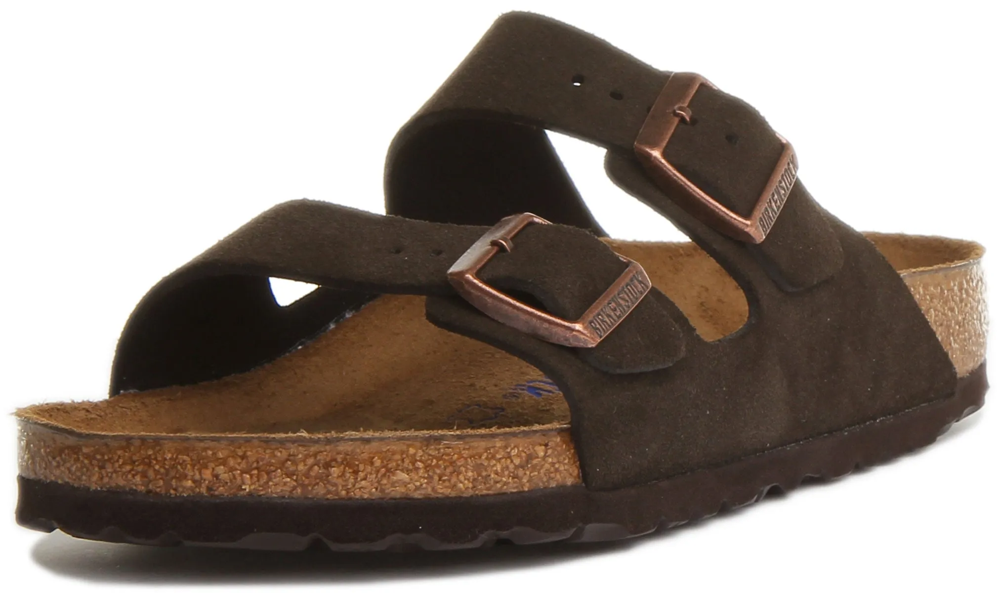 Birkenstock Arizona BS In Mocha | Regular Fit Shoes Birkenstock