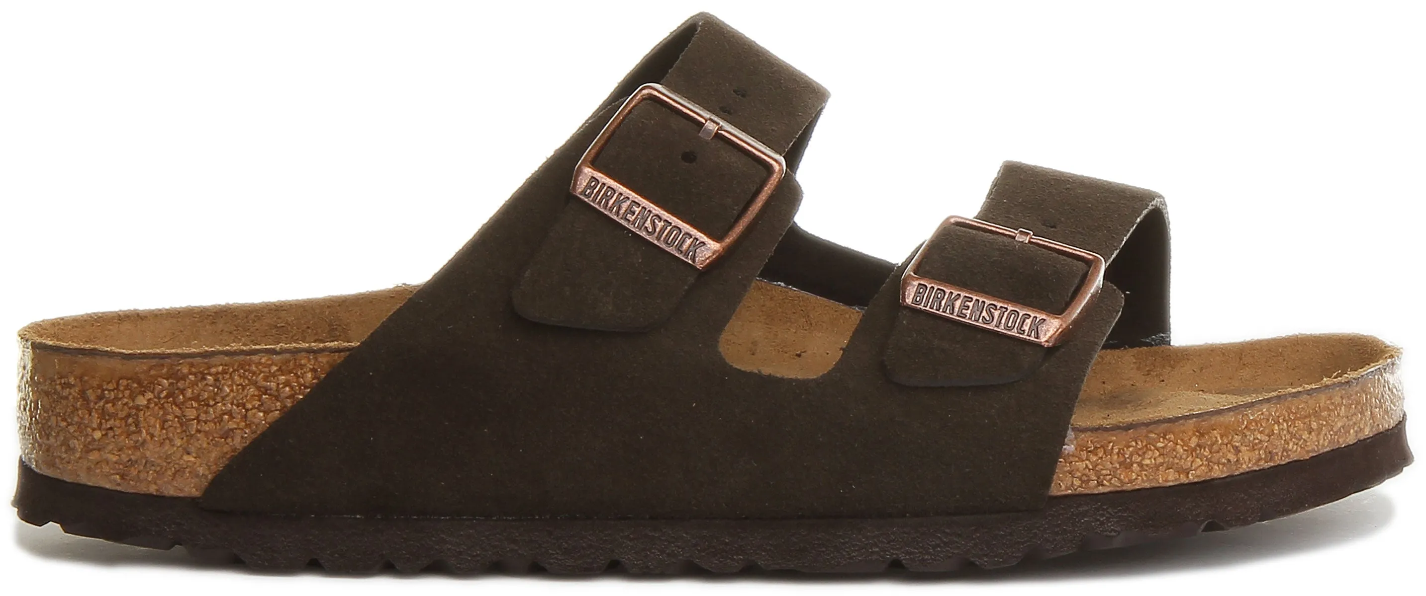 Birkenstock Arizona BS In Mocha | Regular Fit Shoes Birkenstock