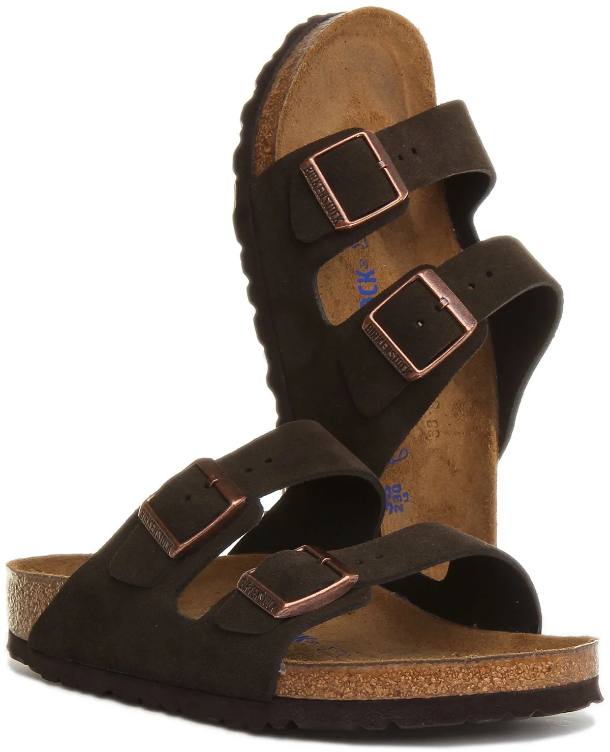 Birkenstock Arizona BS In Mocha | Regular Fit Shoes Birkenstock