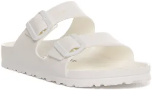 Birkenstock Arizona Eva In White | Narrow Fit Shoes Birkenstock