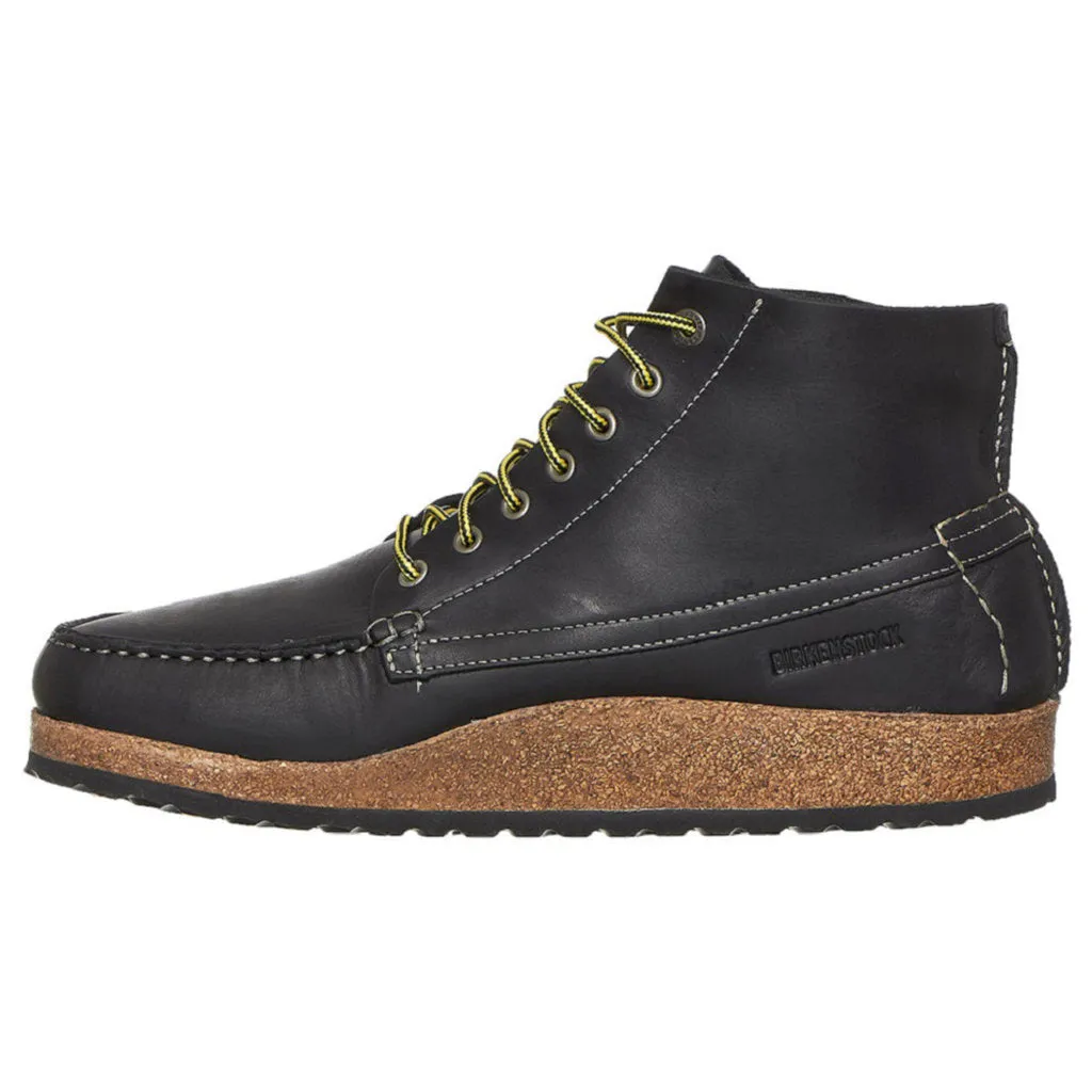 Birkenstock Marton Oiled Nubuck Leather Unisex Boots