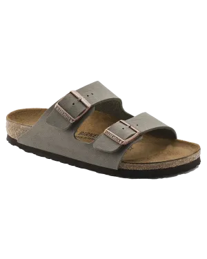 Birkenstock Shoes Arizona Birko Flor Sandals in Stone