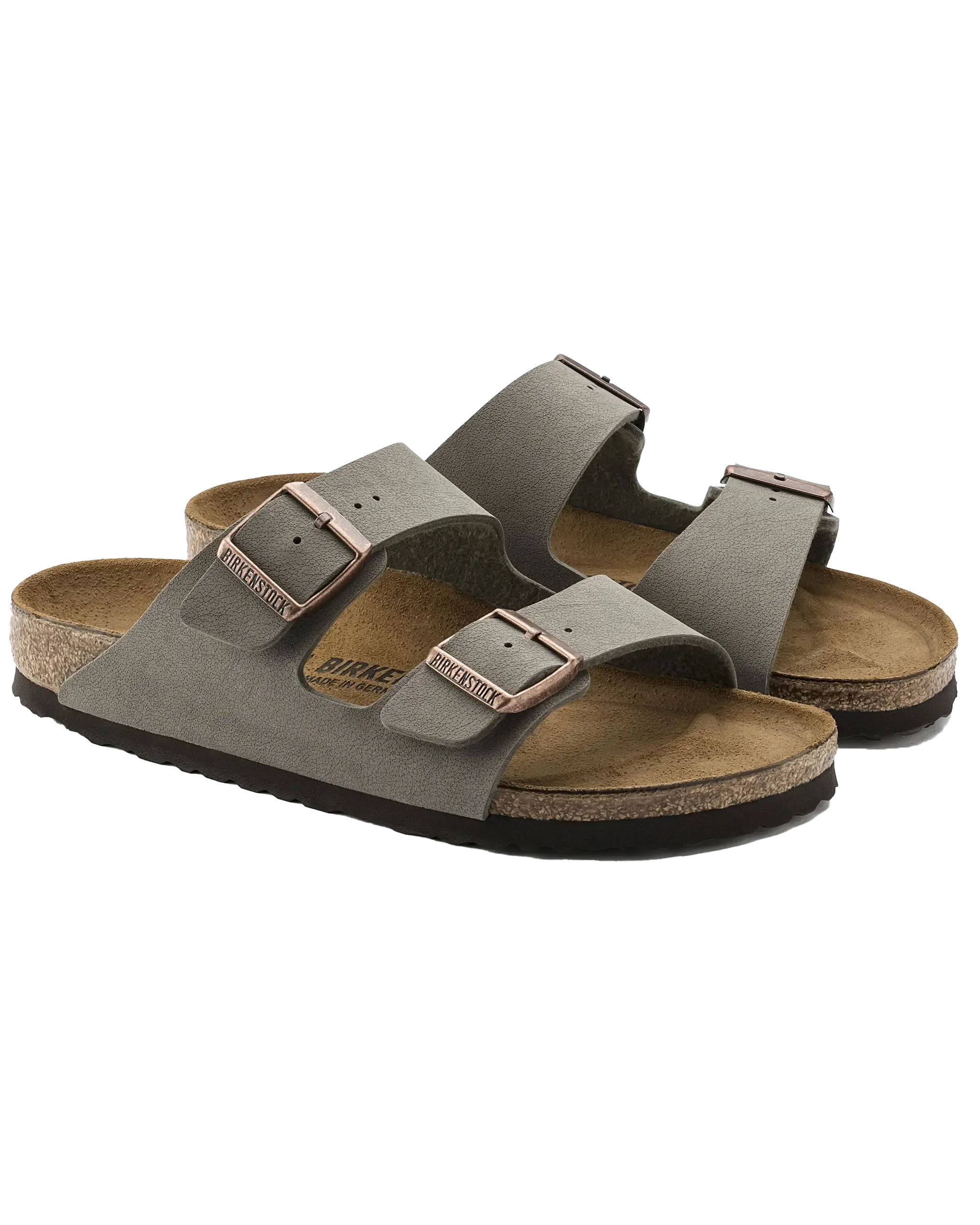 Birkenstock Shoes Arizona Birko Flor Sandals in Stone