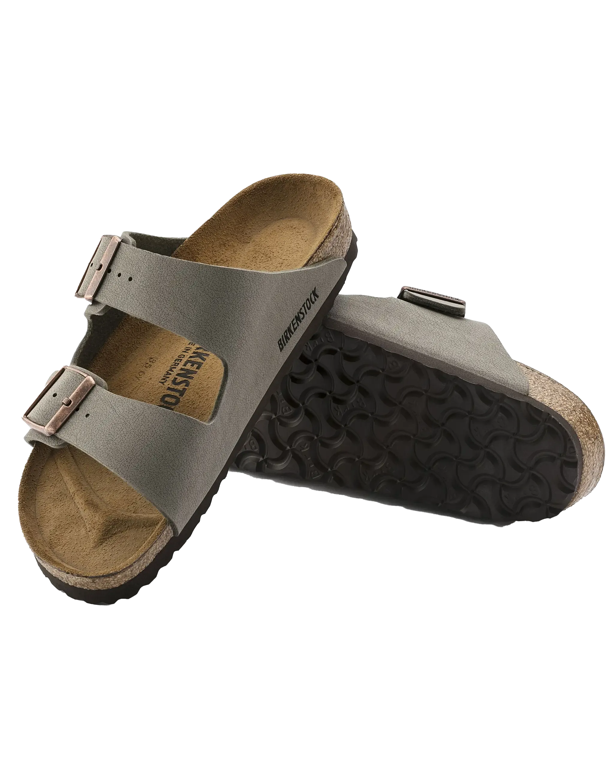 Birkenstock Shoes Arizona Birko Flor Sandals in Stone
