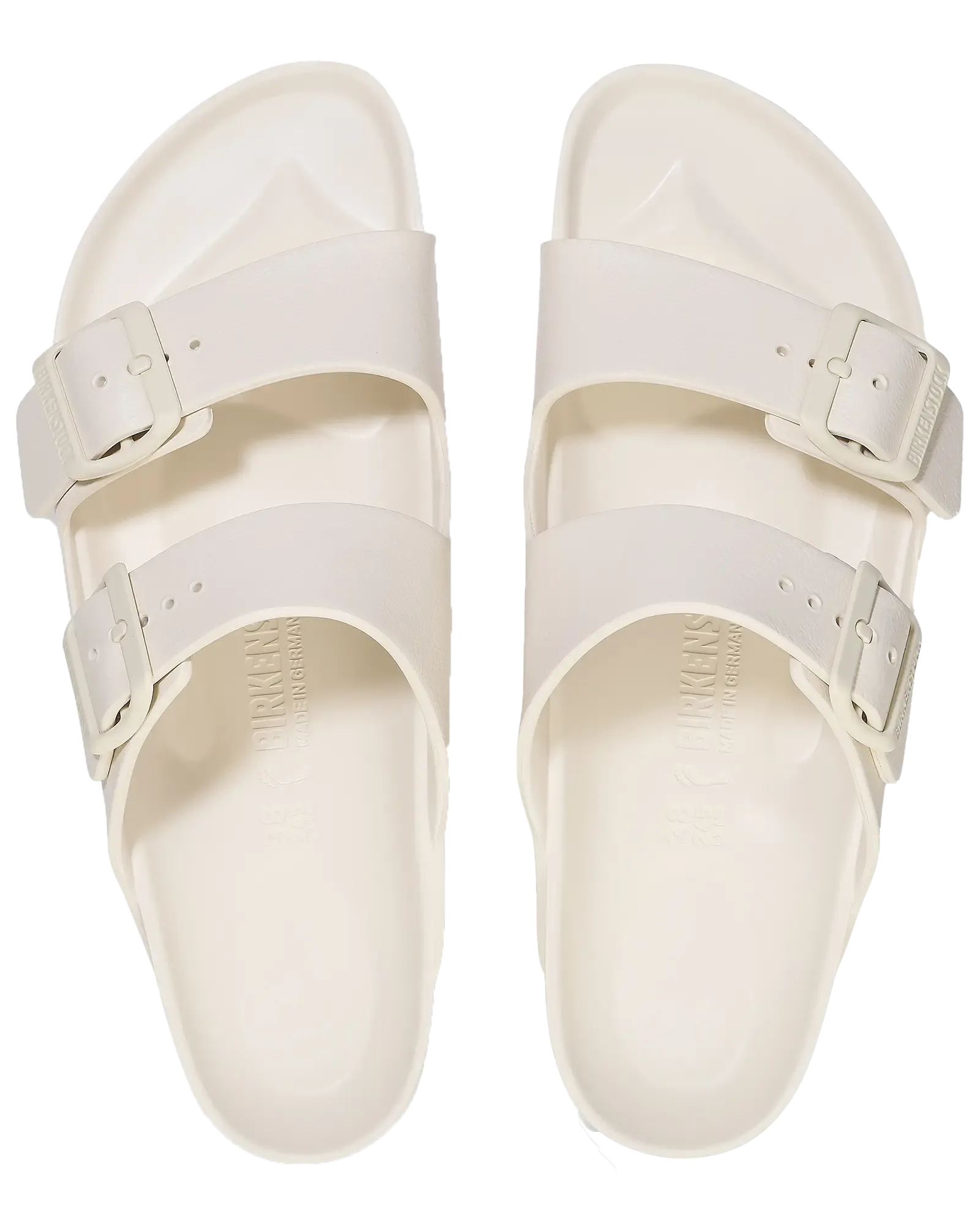 Birkenstock Shoes Arizona EVA Sandals in Eggshell