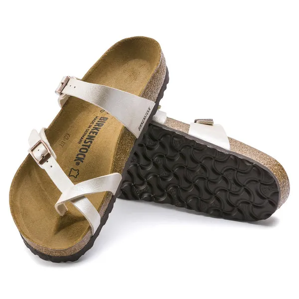 Birkenstock Shoes Mayari Graceful Pearl White BF