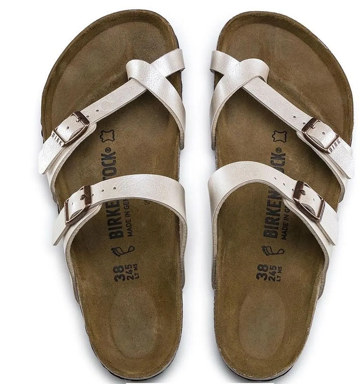 Birkenstock Shoes Mayari Graceful Pearl White BF