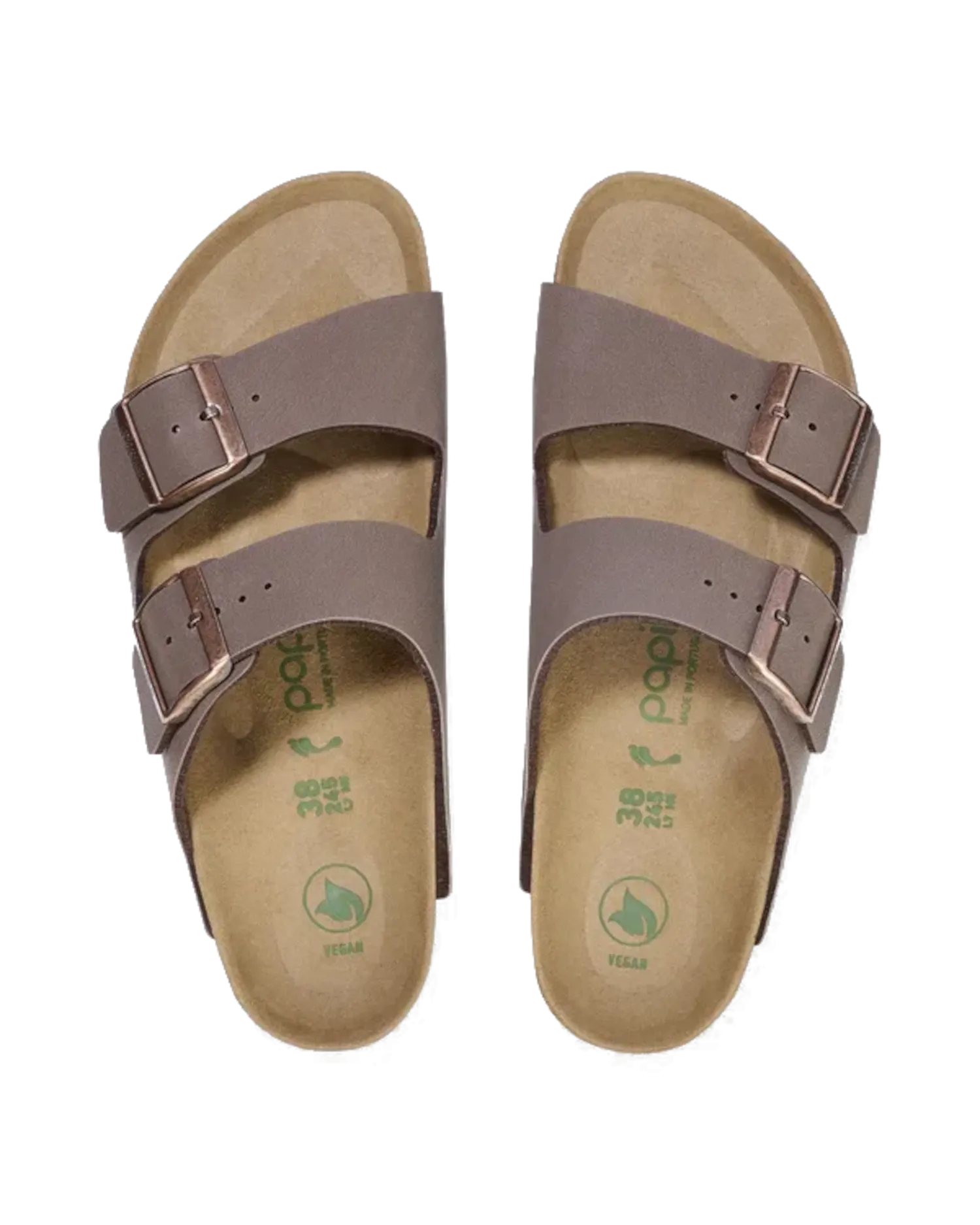 Birkenstock Shoes Papillio Arizona Birko-Flor Flex Platform Sandals in Mocha