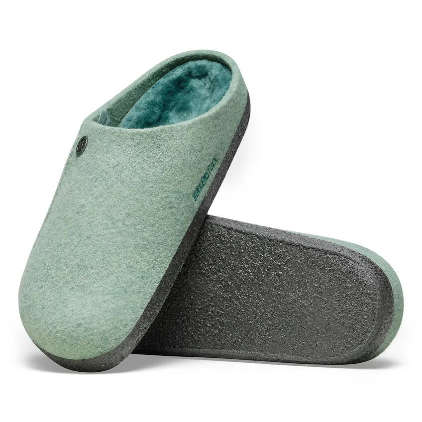 Birkenstock Shoes Women's Zermatt Wool/Shearling Matcha