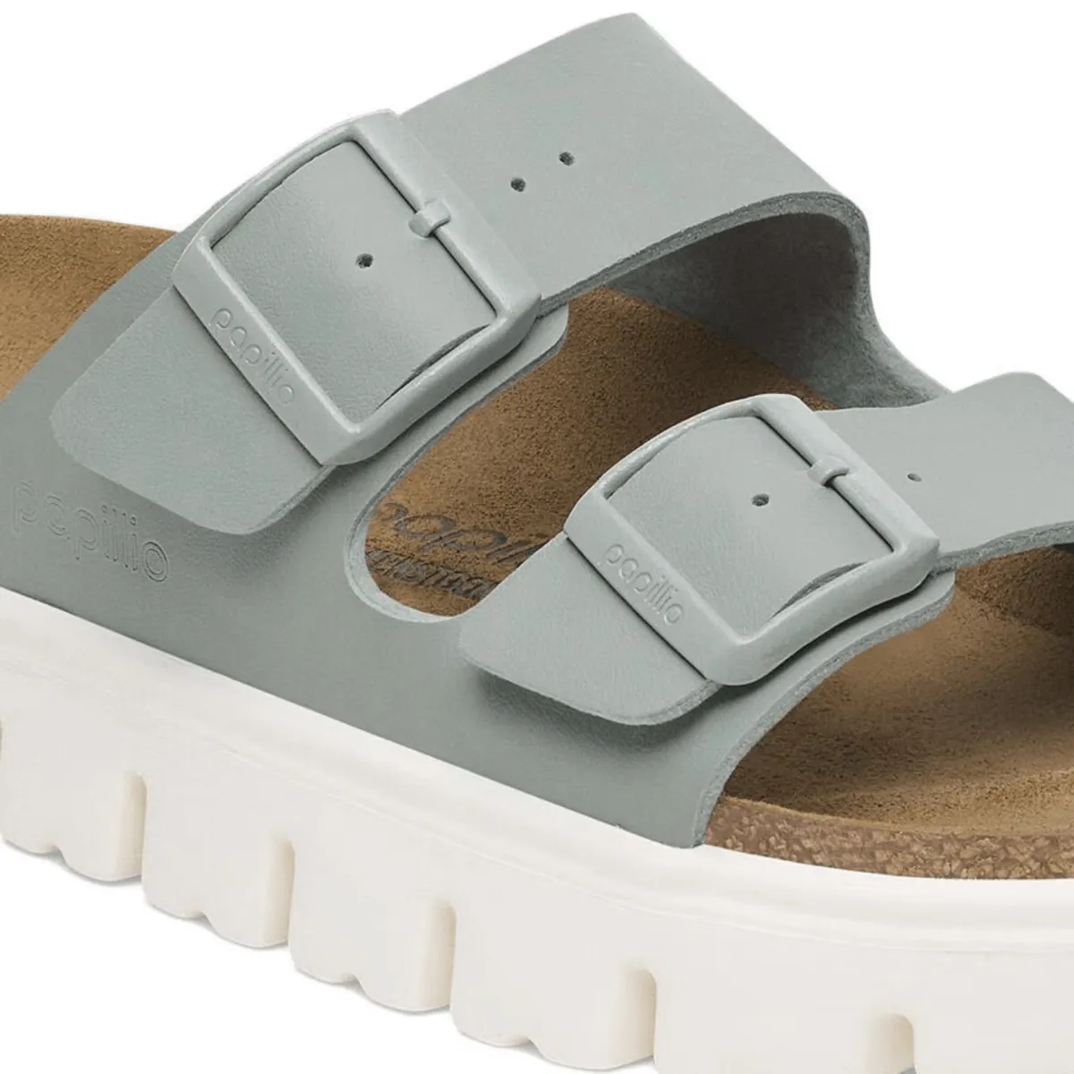 Birkenstock Women's Arizona Chunky Birko-Flor Pure Sage