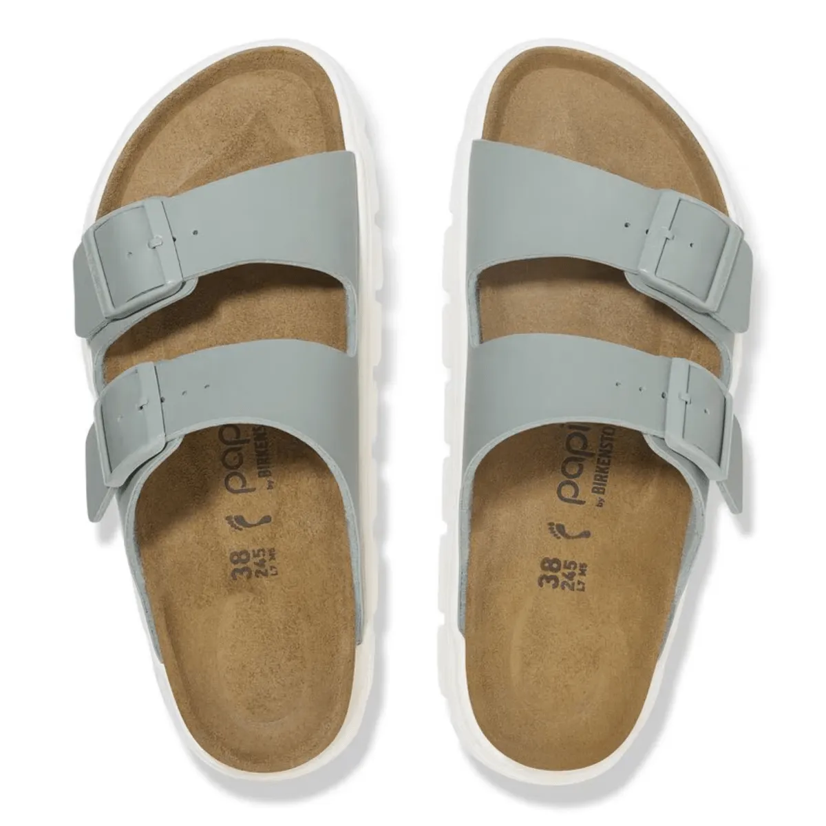 Birkenstock Women's Arizona Chunky Birko-Flor Pure Sage