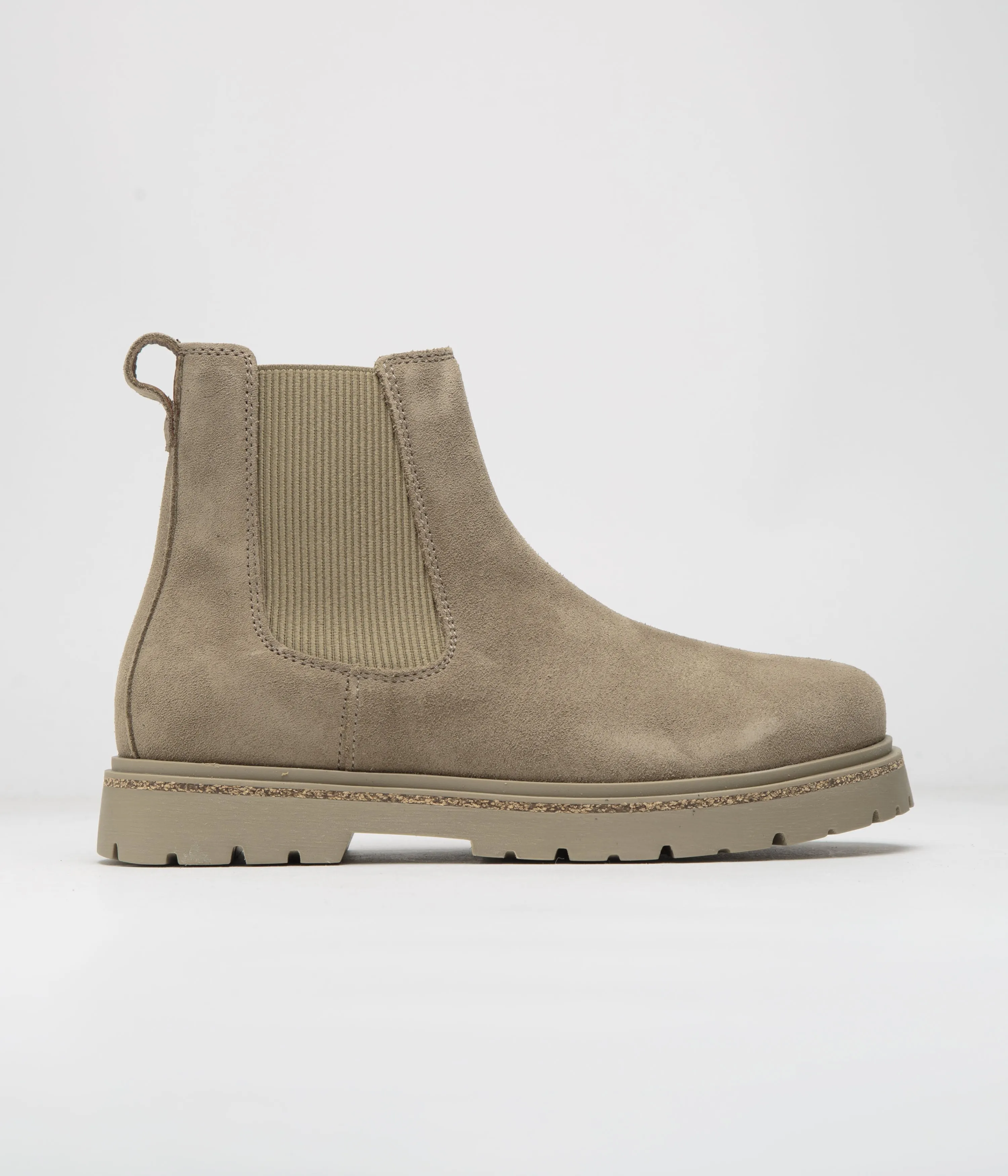 Birkenstock Womens Highwood Slip On Shoes - Taupe Birkenstock Shoes