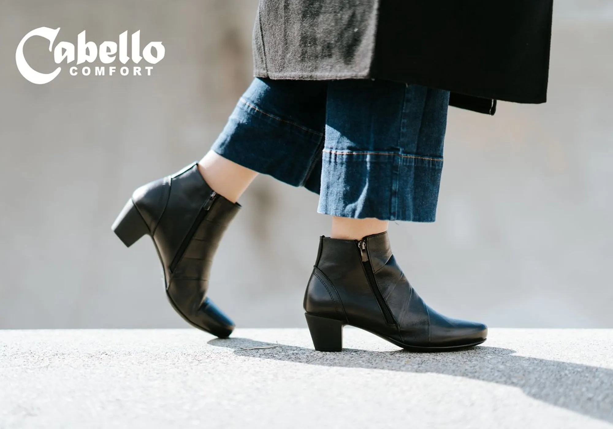 Cabello Comfort Elva Womens European Comfortable Leather Boots Cabello Comfort Shoes