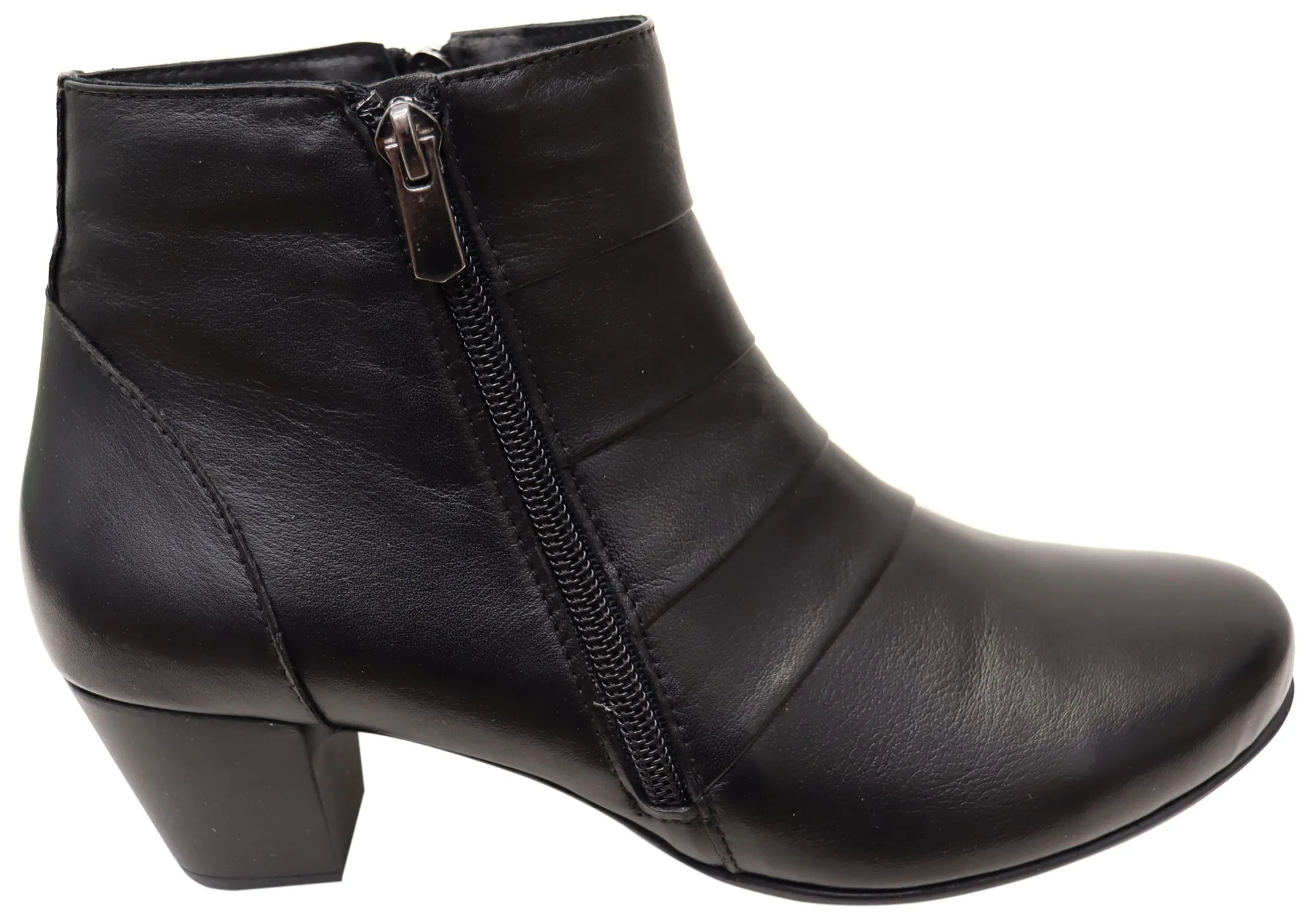 Cabello Comfort Elva Womens European Comfortable Leather Boots Cabello Comfort Shoes