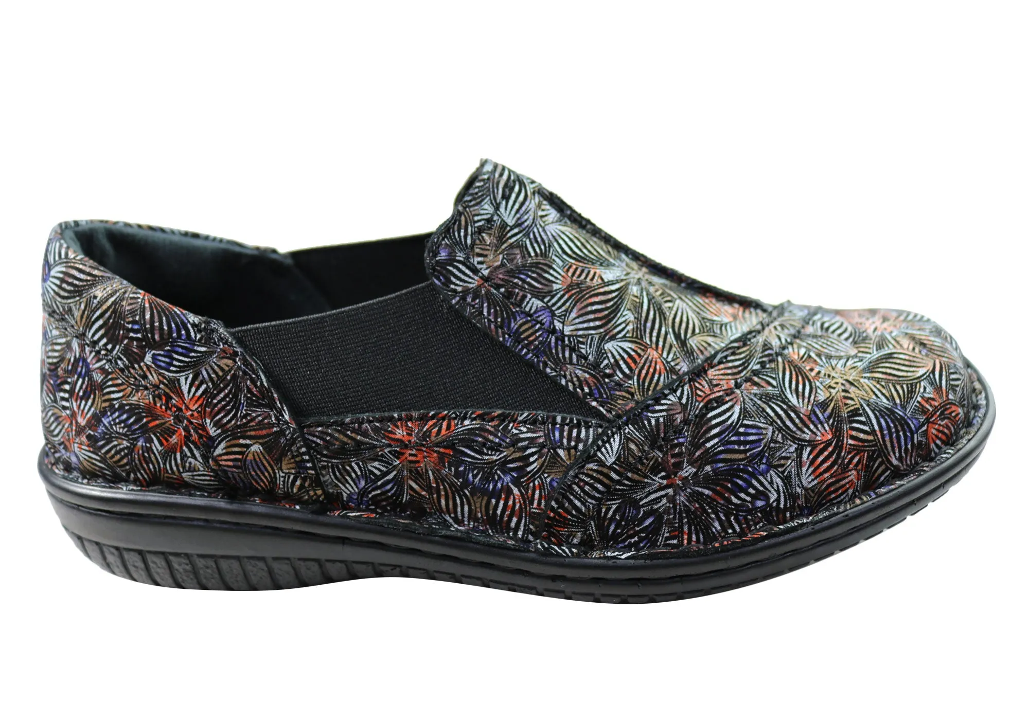 Cabello Comfort Womens 761-27 Leather Shoes Made In Turkey Cabello Comfort Shoes