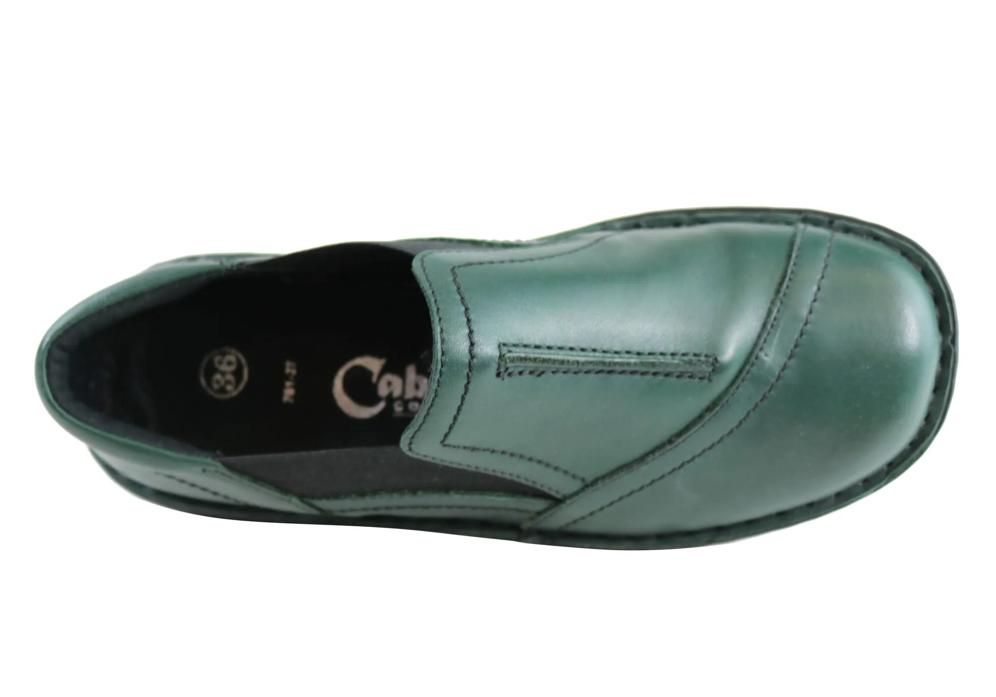 Cabello Comfort Womens 761-27 Leather Shoes Made In Turkey Cabello Comfort Shoes