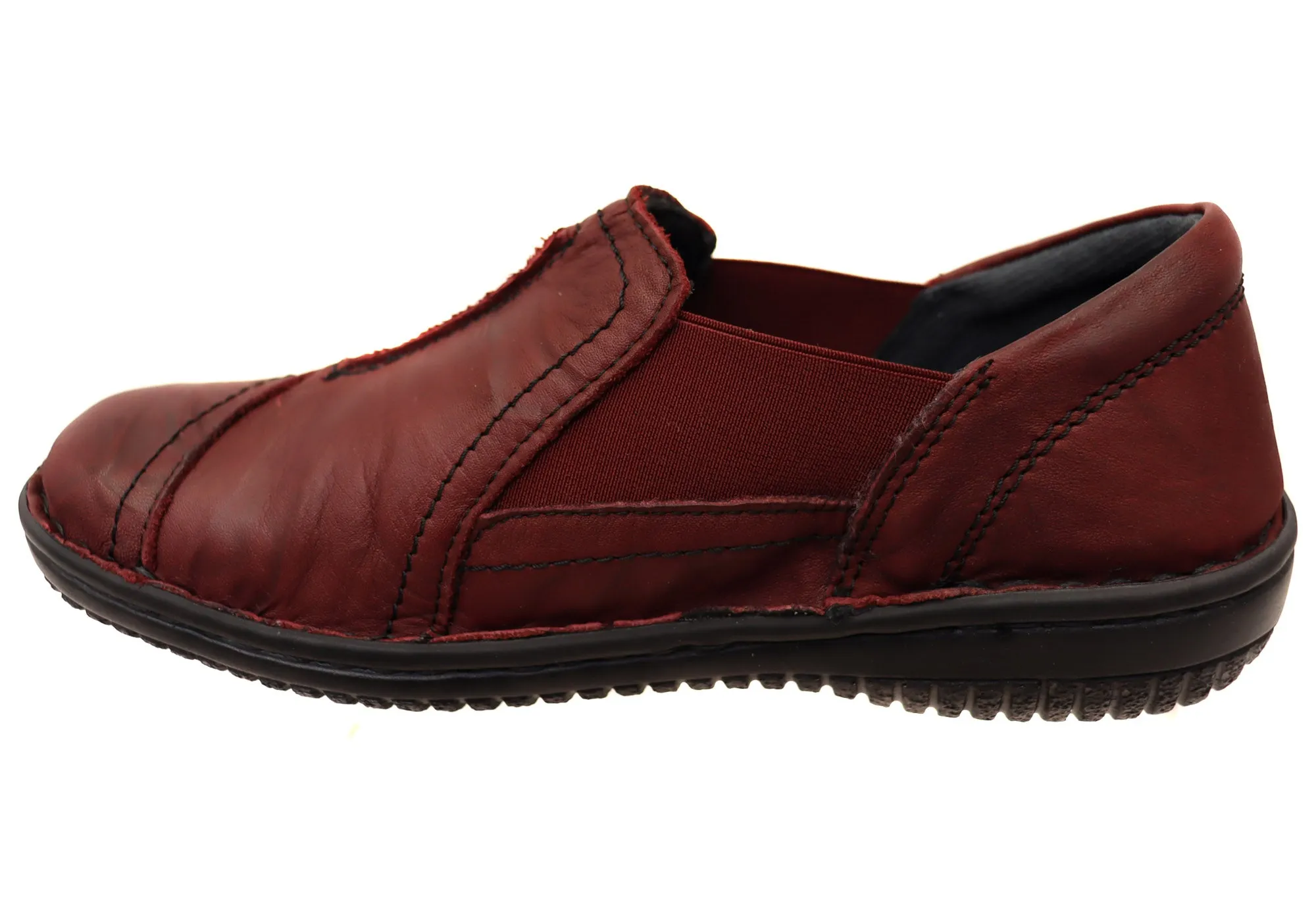 Cabello Comfort Womens 761-27 Leather Shoes Made In Turkey Cabello Comfort Shoes