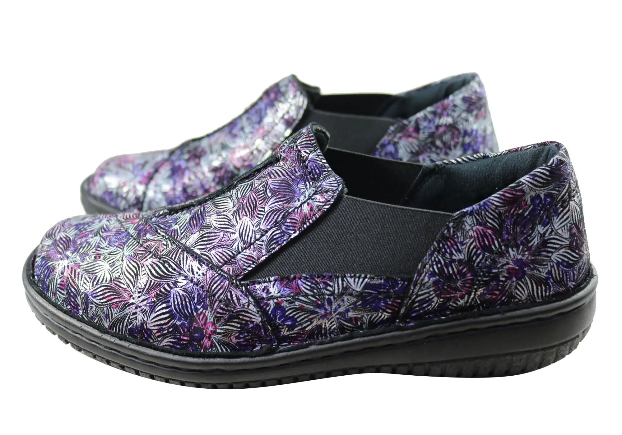 Cabello Comfort Womens 761-27 Leather Shoes Made In Turkey Cabello Comfort Shoes