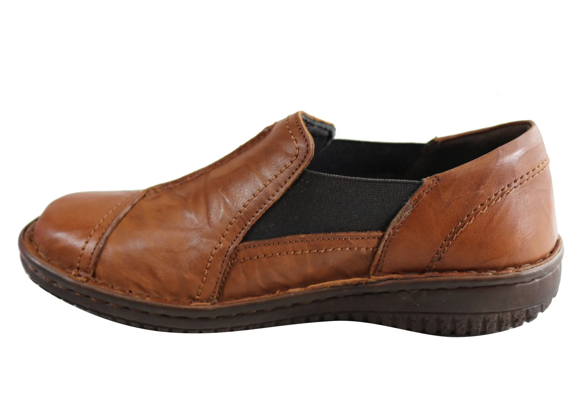 Cabello Comfort Womens 761-27 Leather Shoes Made In Turkey Cabello Comfort Shoes