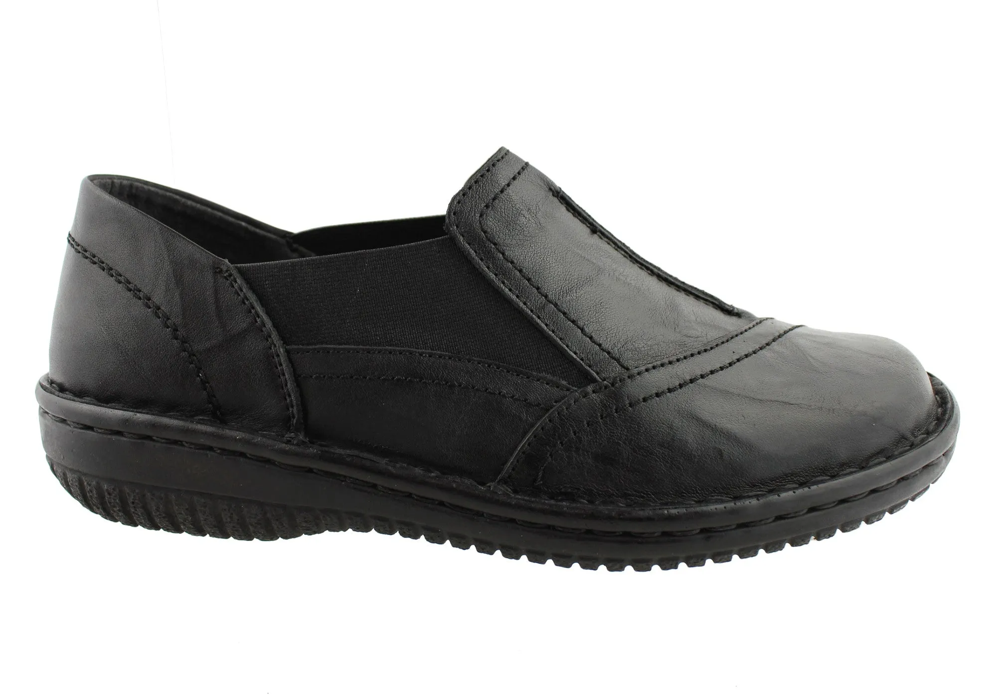 Cabello Comfort Womens 761-27 Leather Shoes Made In Turkey Cabello Comfort Shoes