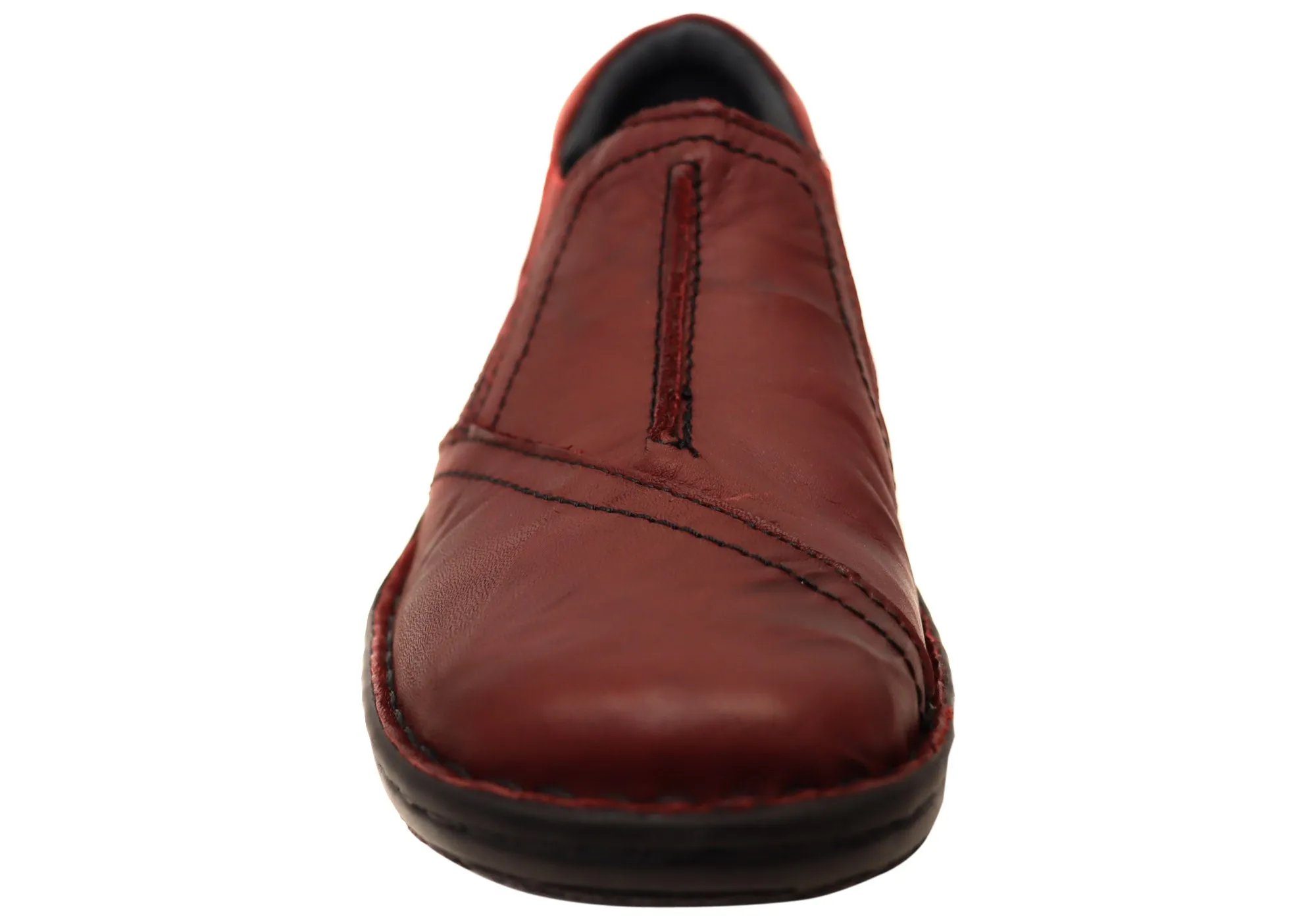 Cabello Comfort Womens 761-27 Leather Shoes Made In Turkey Cabello Comfort Shoes