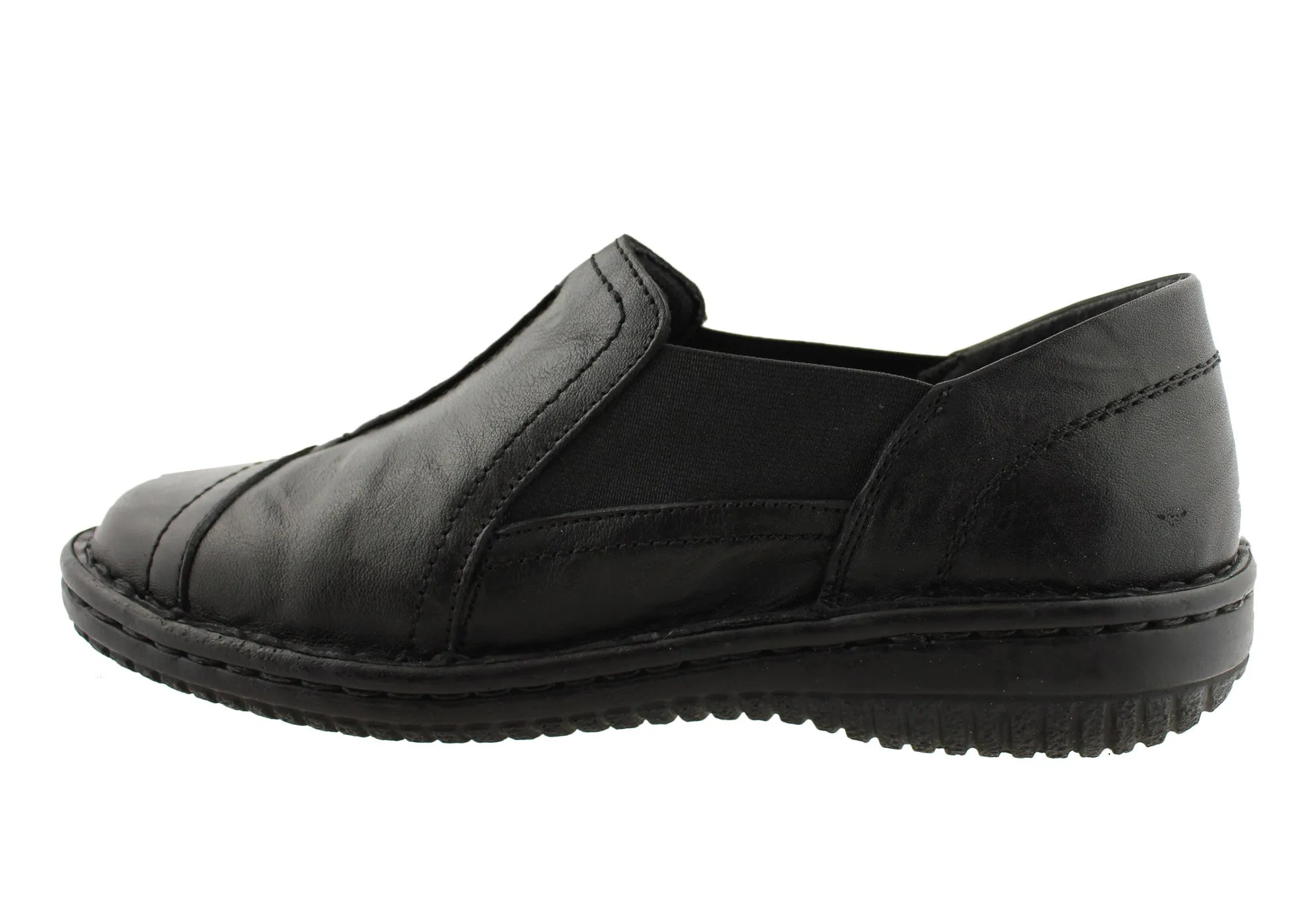 Cabello Comfort Womens 761-27 Leather Shoes Made In Turkey Cabello Comfort Shoes