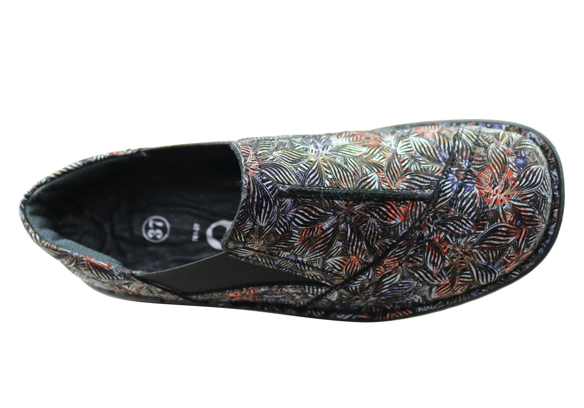 Cabello Comfort Womens 761-27 Leather Shoes Made In Turkey Cabello Comfort Shoes