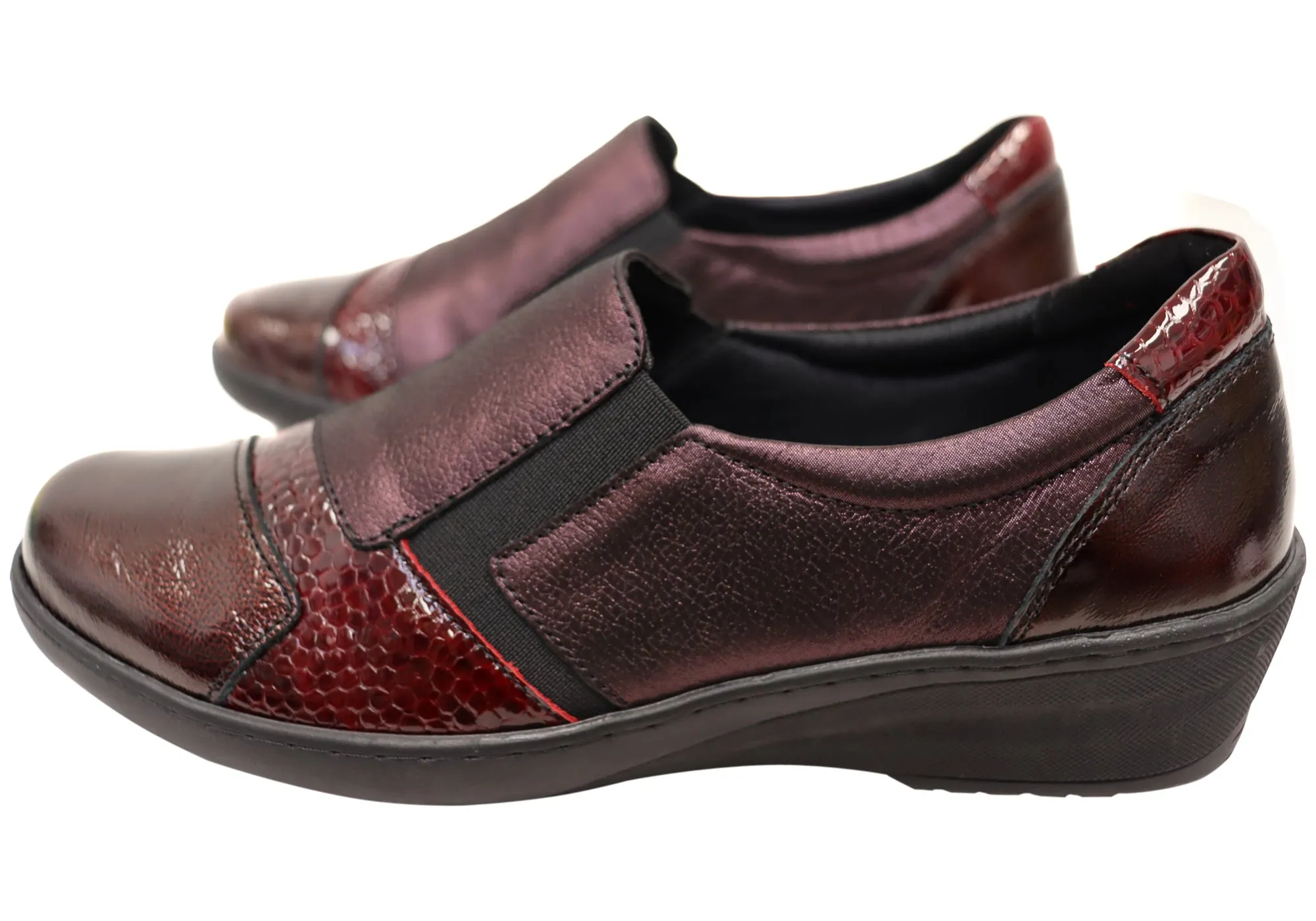 Cabello Comfort Womens CP461-18 Comfortable European Leather Shoes Cabello Comfort Shoes