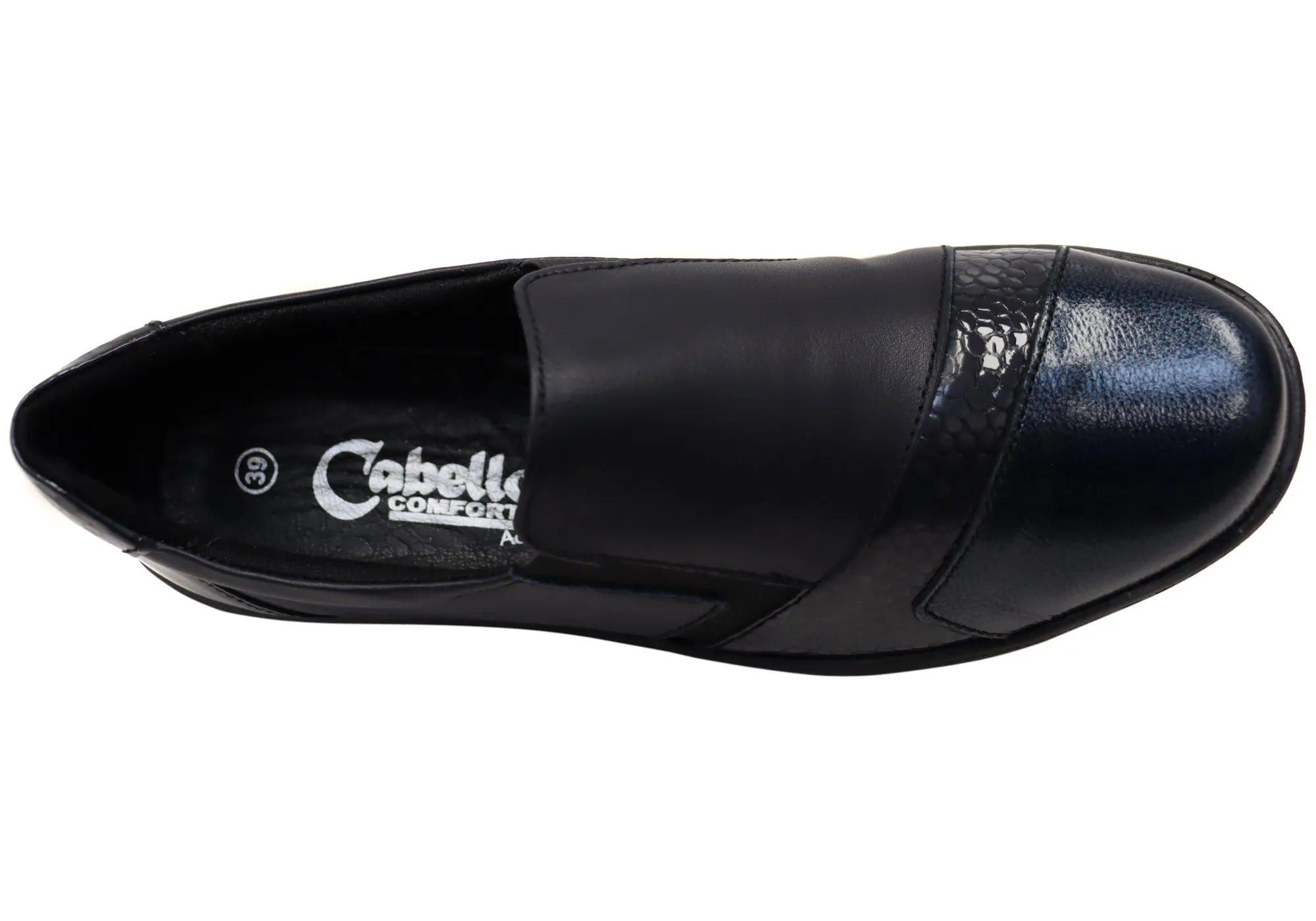 Cabello Comfort Womens CP461-18 Comfortable European Leather Shoes Cabello Comfort Shoes