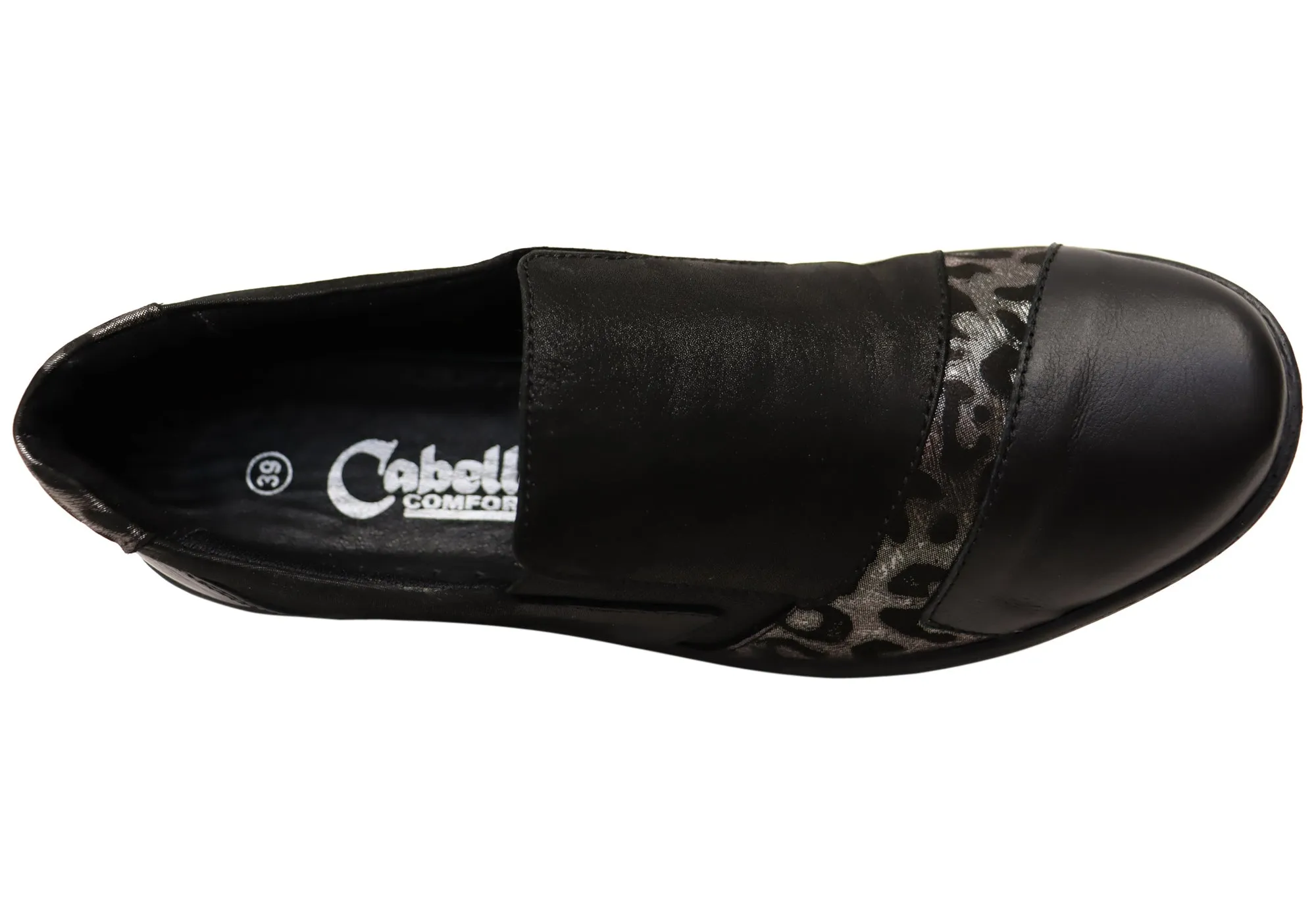 Cabello Comfort Womens CP461-18 Comfortable European Leather Shoes Cabello Comfort Shoes