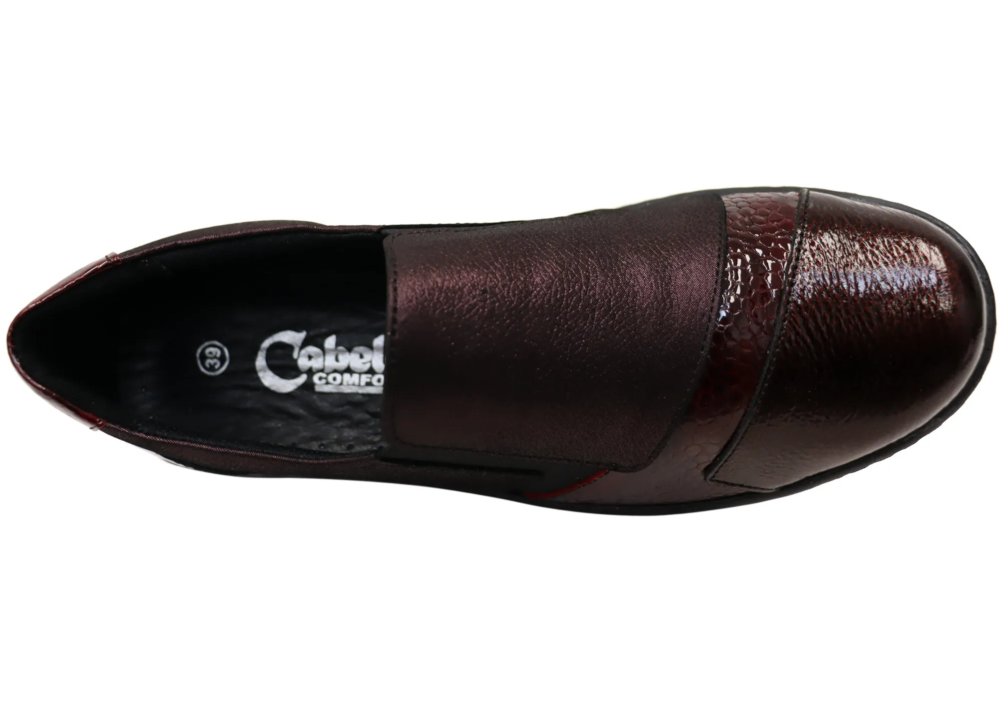 Cabello Comfort Womens CP461-18 Comfortable European Leather Shoes Cabello Comfort Shoes