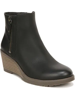Chloe Womens Wedge Boots