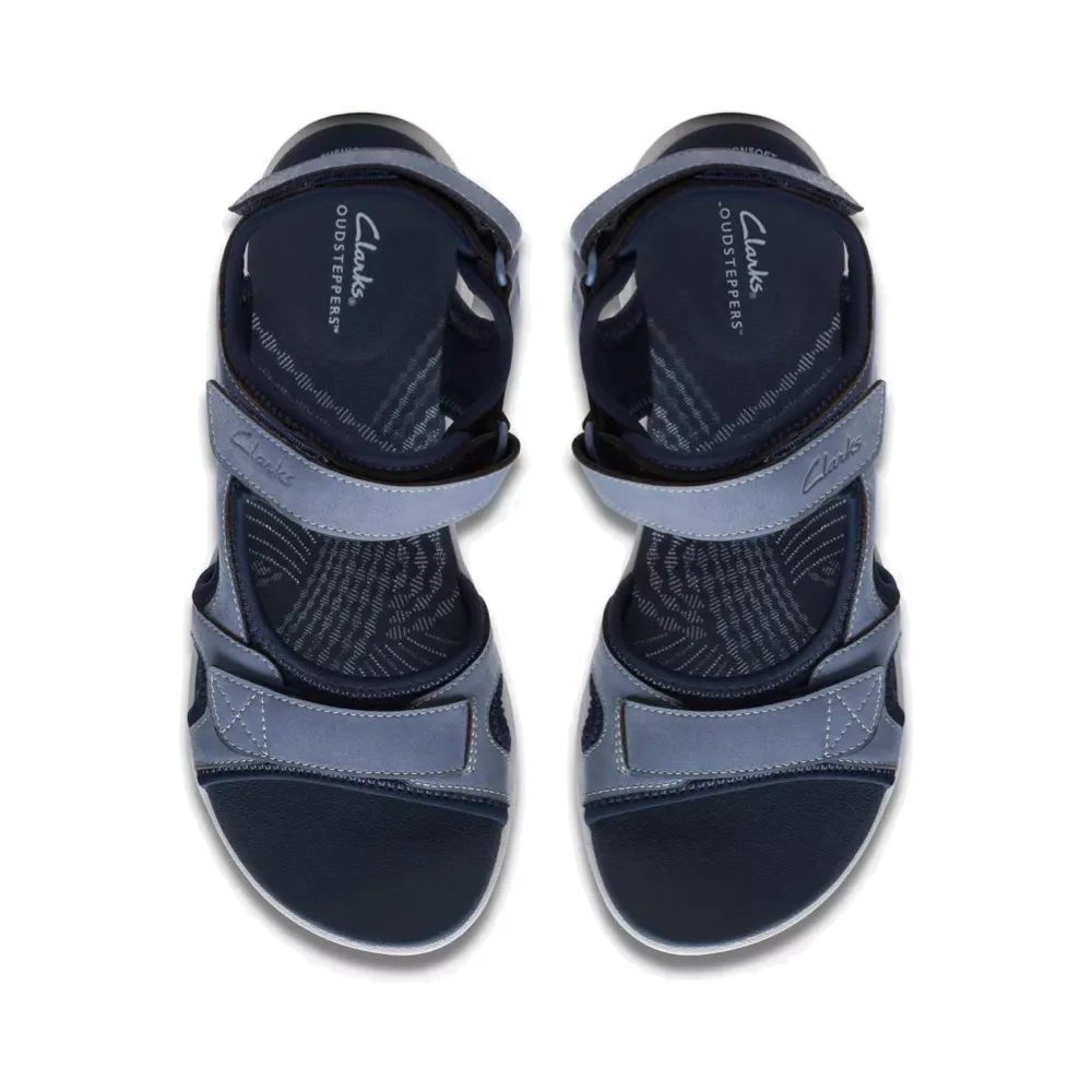 Clarks Women's Mira Bay Sandal in Denim Blue