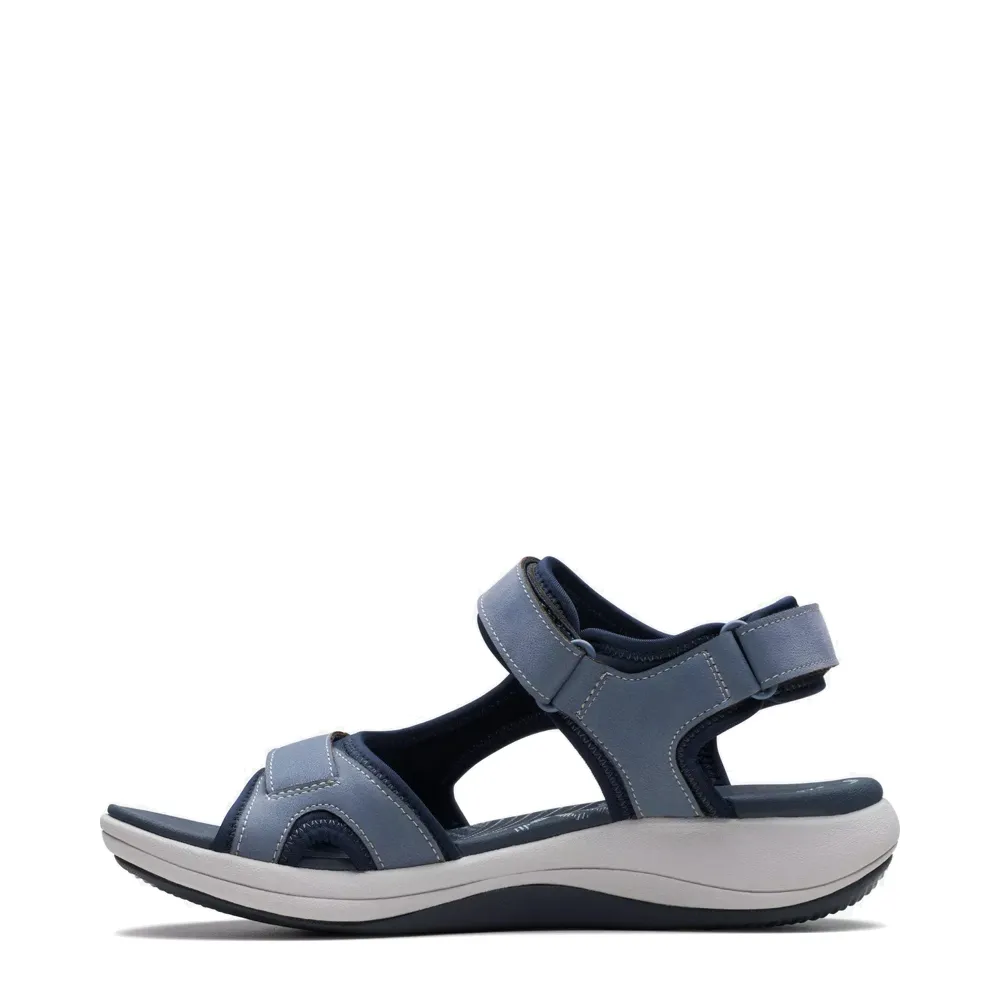Clarks Women's Mira Bay Sandal in Denim Blue