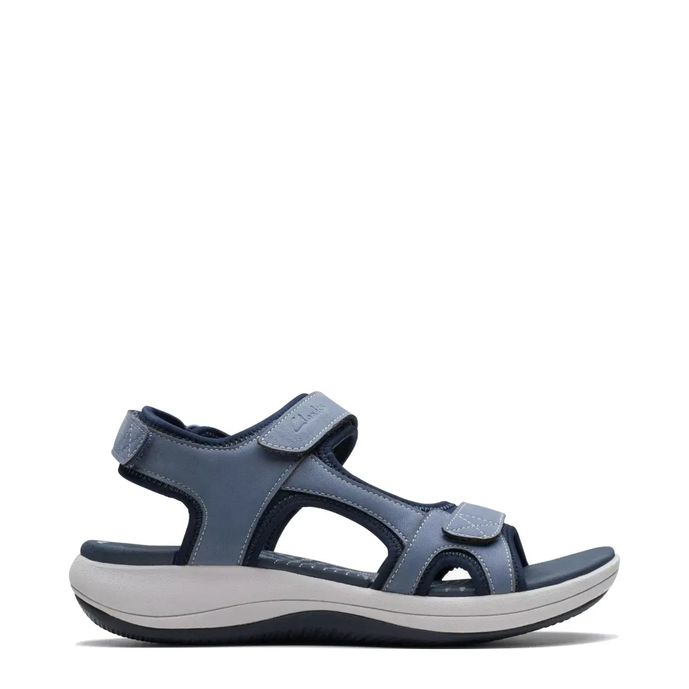 Clarks Women's Mira Bay Sandal in Denim Blue
