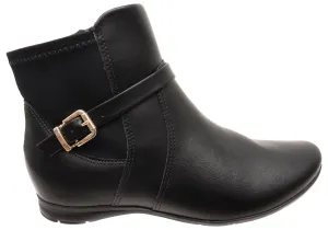Comfortflex Helena Womens Brazilian Comfortable Ankle Boots Comfortflex Shoes