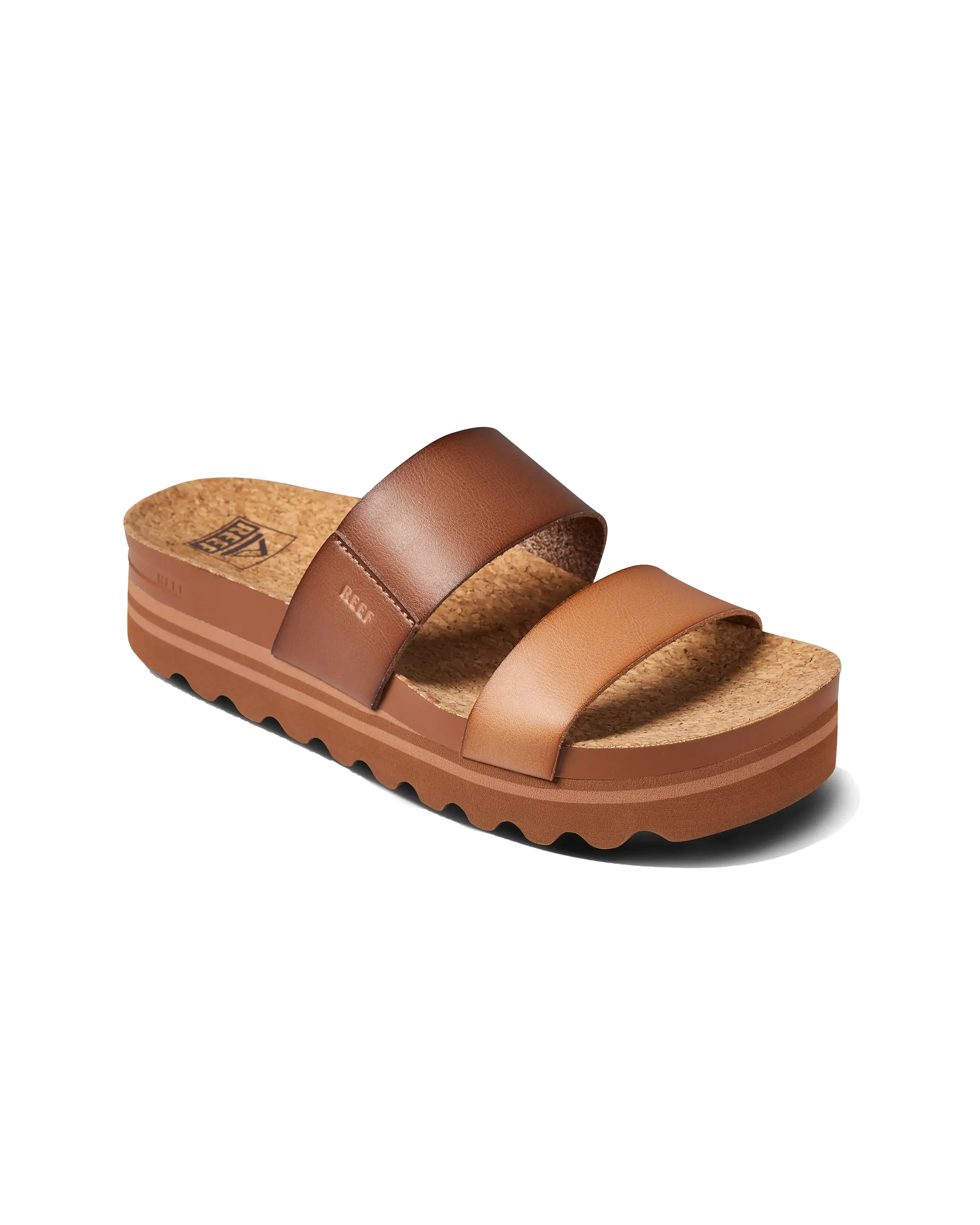 Cushion Vista Hi Sandals in Espresso
