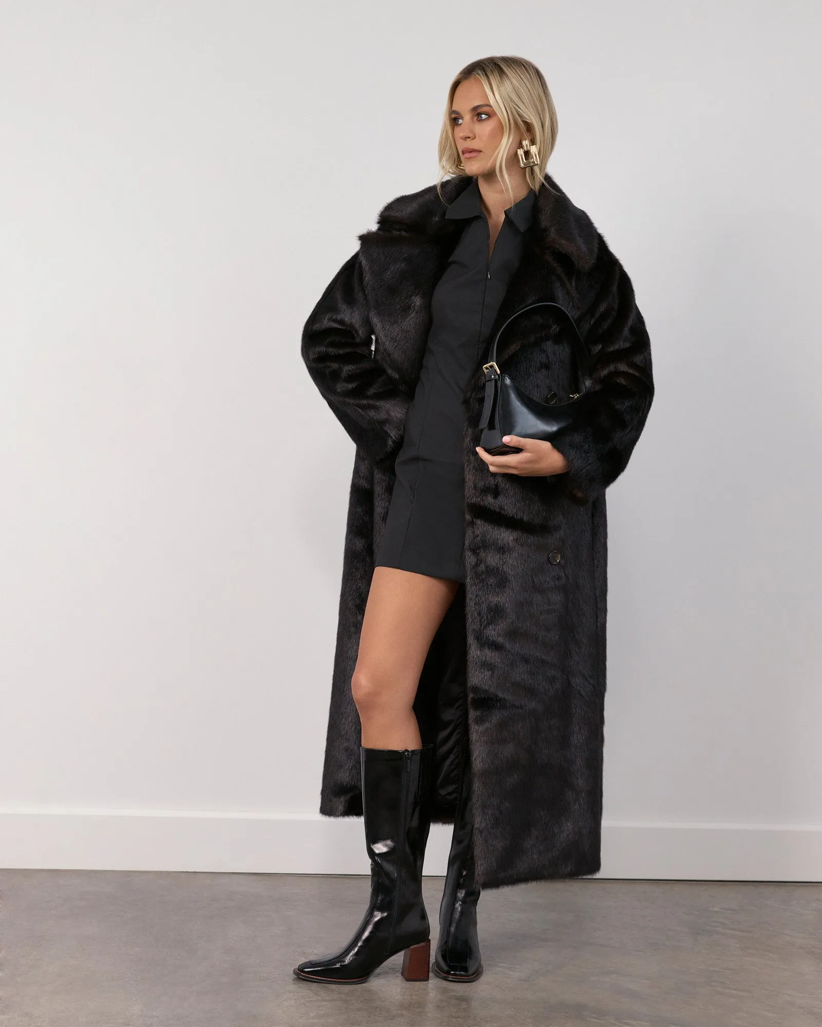 DIVINE KNEE BOOTS BLACK LEATHER