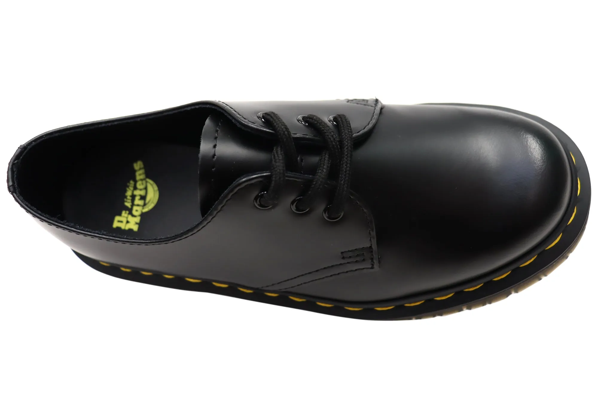 Dr Martens 1461 Bex Black Smooth Lace Up Comfortable Unisex Shoes Dr Martens Shoes