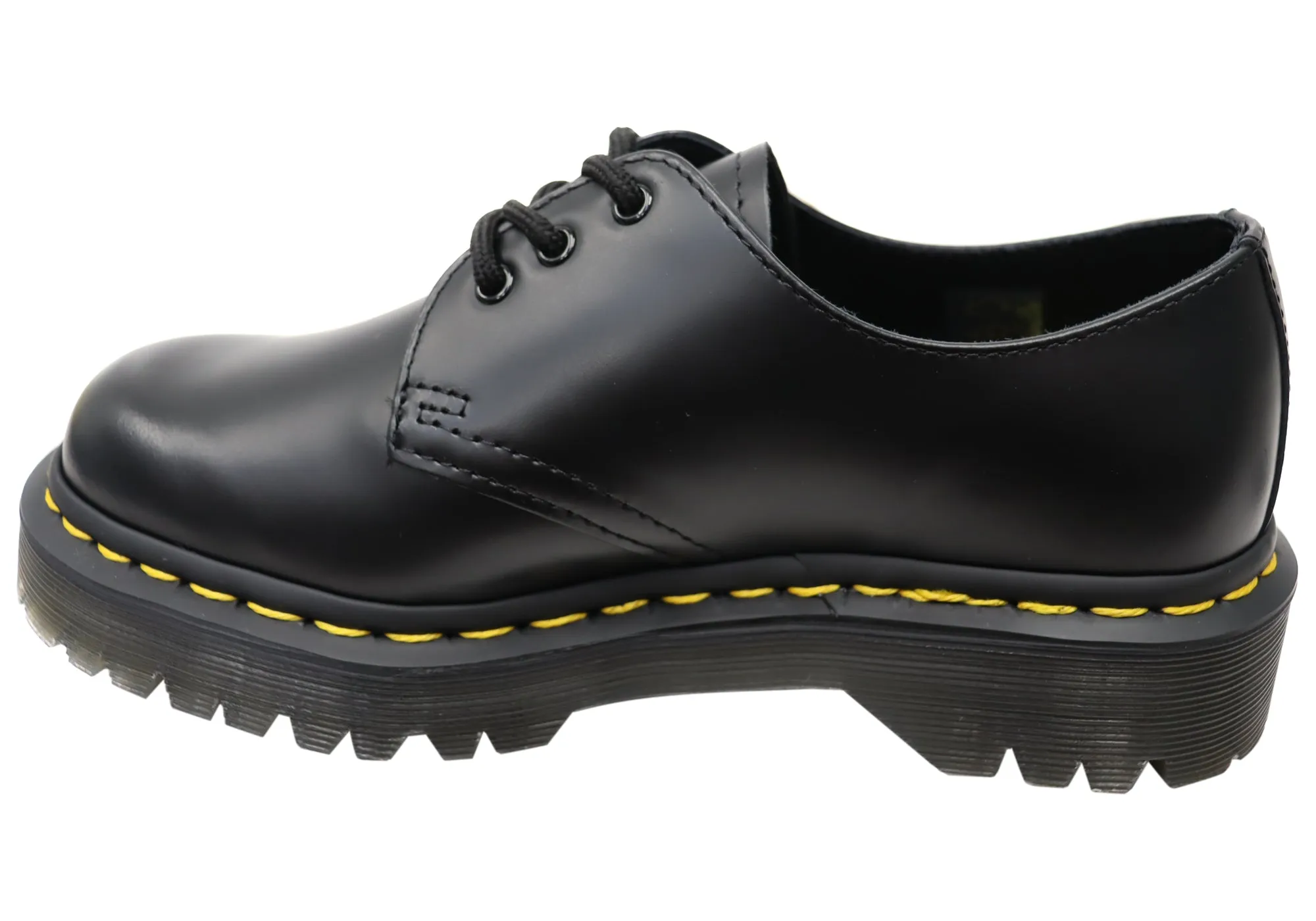 Dr Martens 1461 Bex Black Smooth Lace Up Comfortable Unisex Shoes Dr Martens Shoes