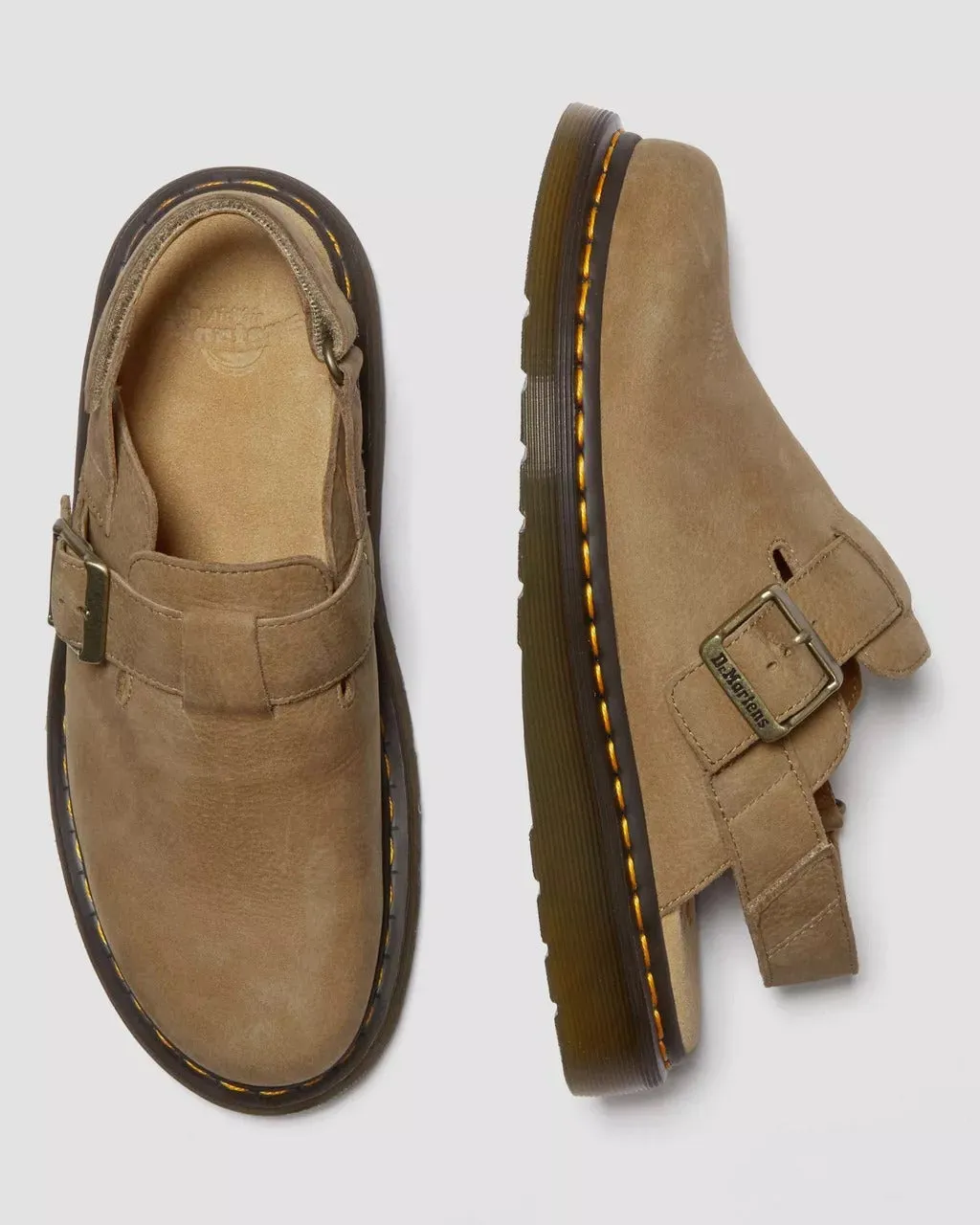 Dr.Martens Jorge II Savannah Nubuck Slingback Mule