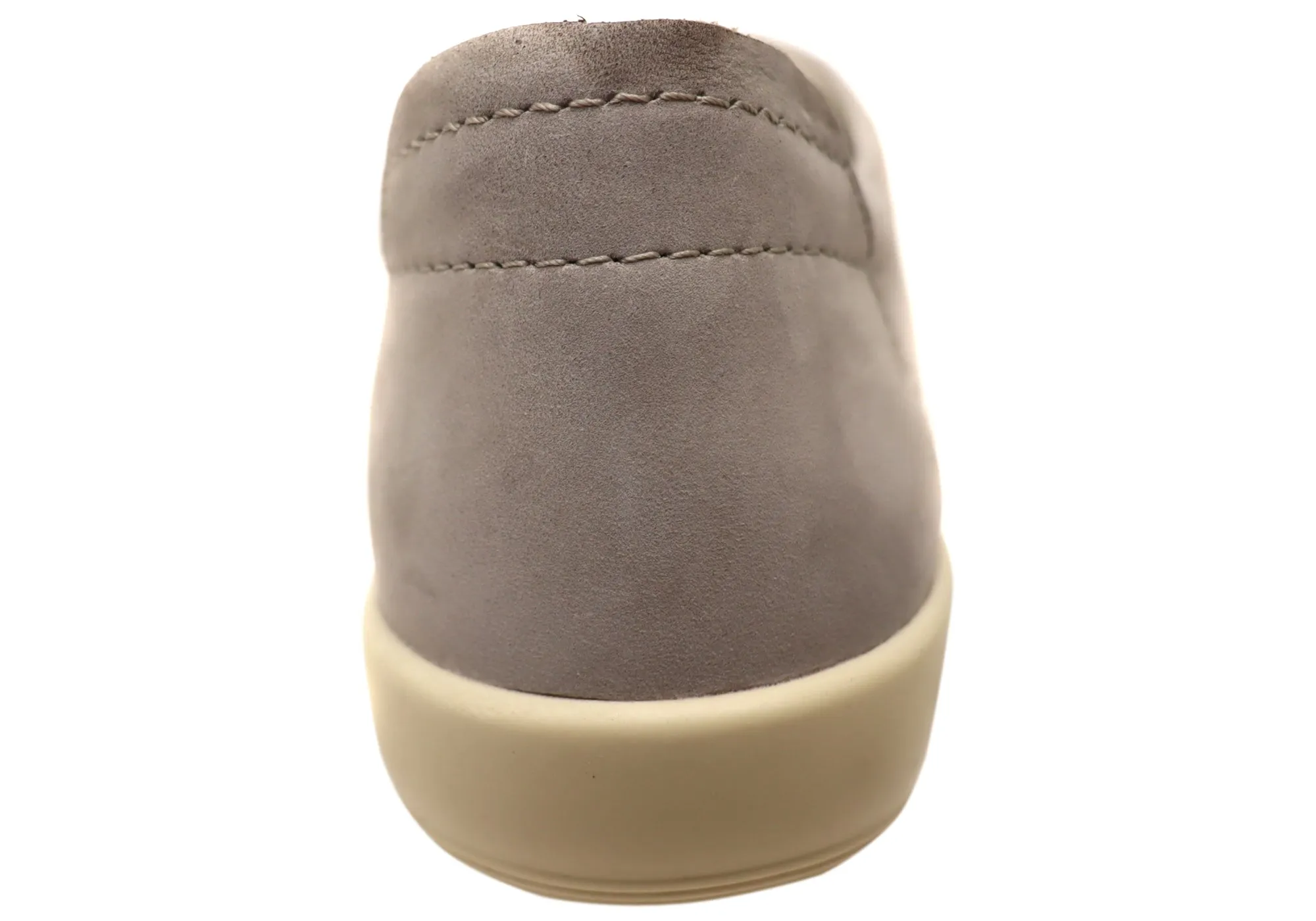 ECCO Womens Comfortable Leather Soft 2.0 Sneakers Shoes ECCO Shoes