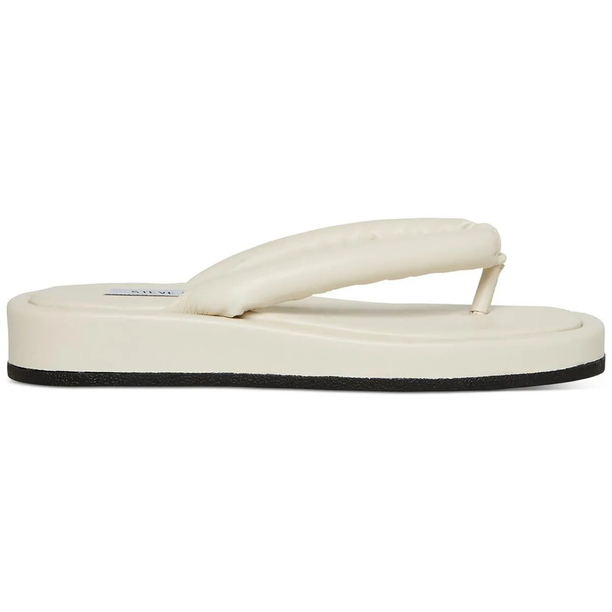 Fango Womens Puffer Flip-Flop Thong Sandals